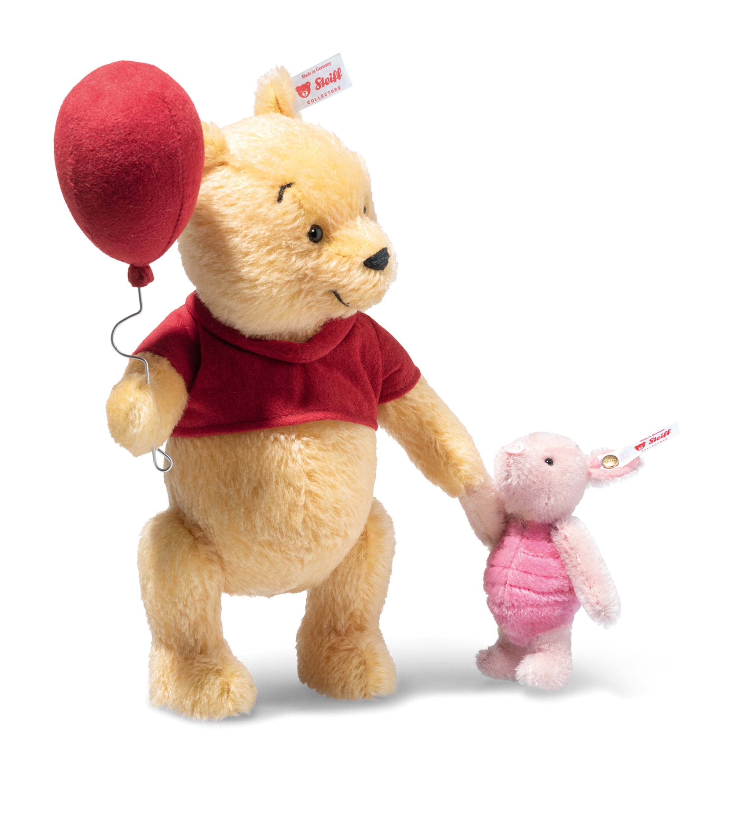 Steiff x Disney's Winnie the Pooh and Piglet 100th Anniversary Soft Toy (25cm) Image 2
