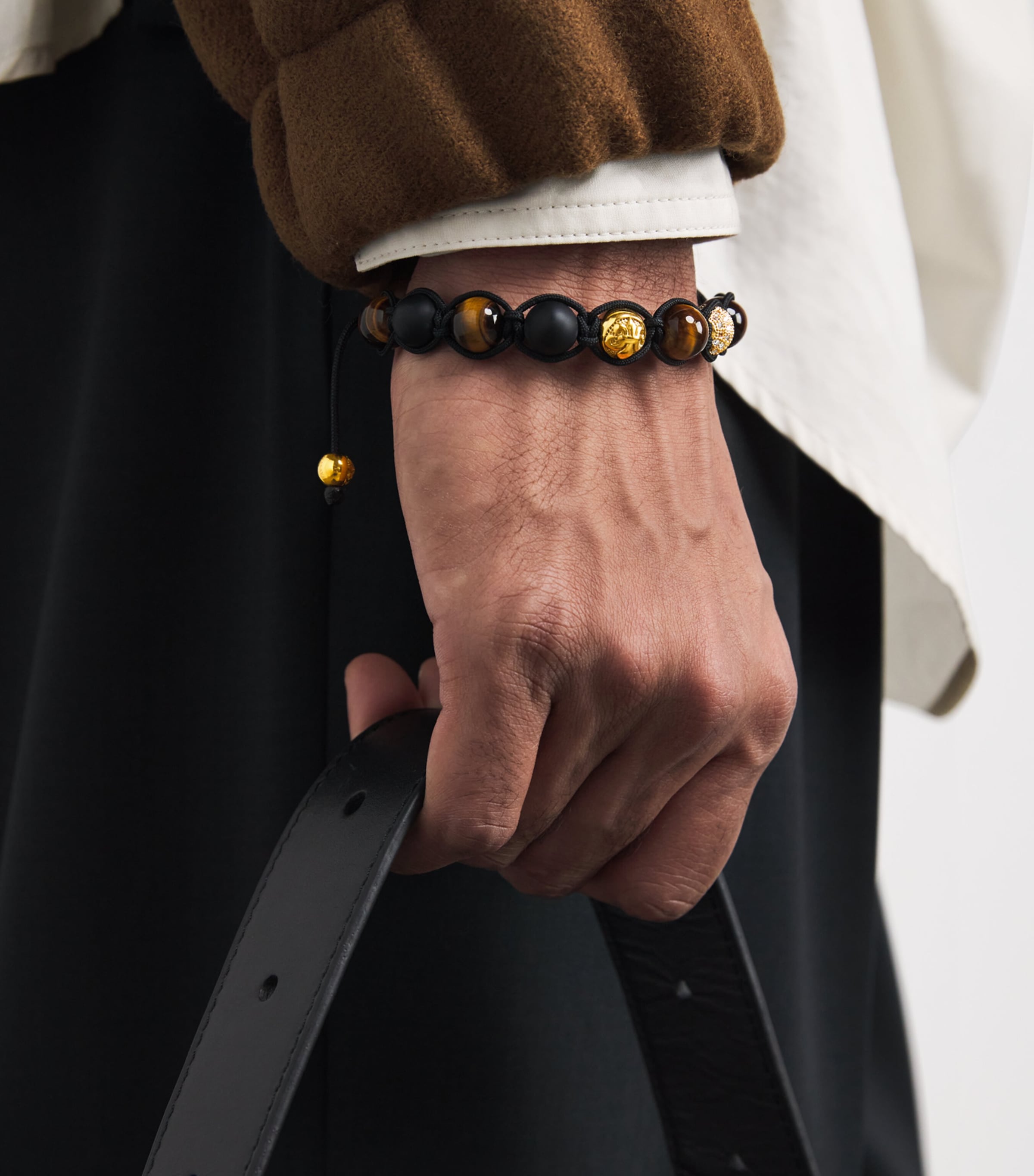 Beaded Adjustable Bracelet MULTI Image 2