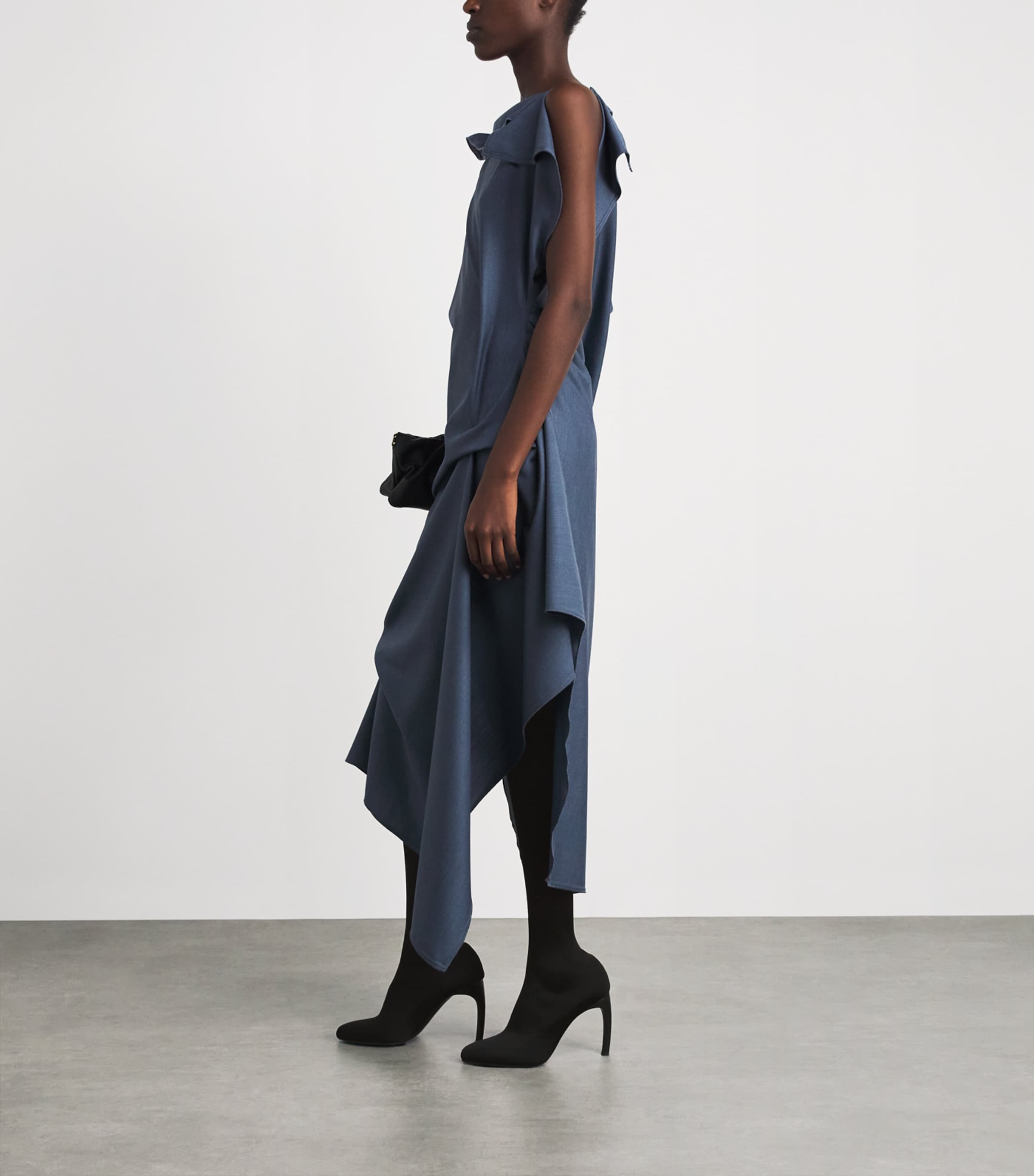 Victoria Beckham Harlow Stretch Boots 100 Black Image 2