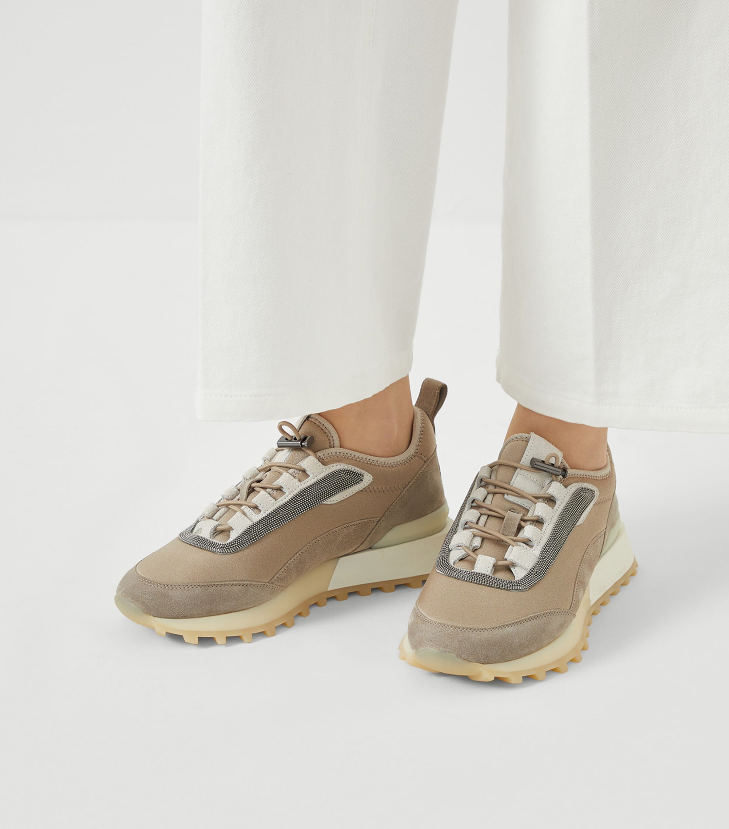 Techno-Suede Runner Sneakers C5859 Image 2