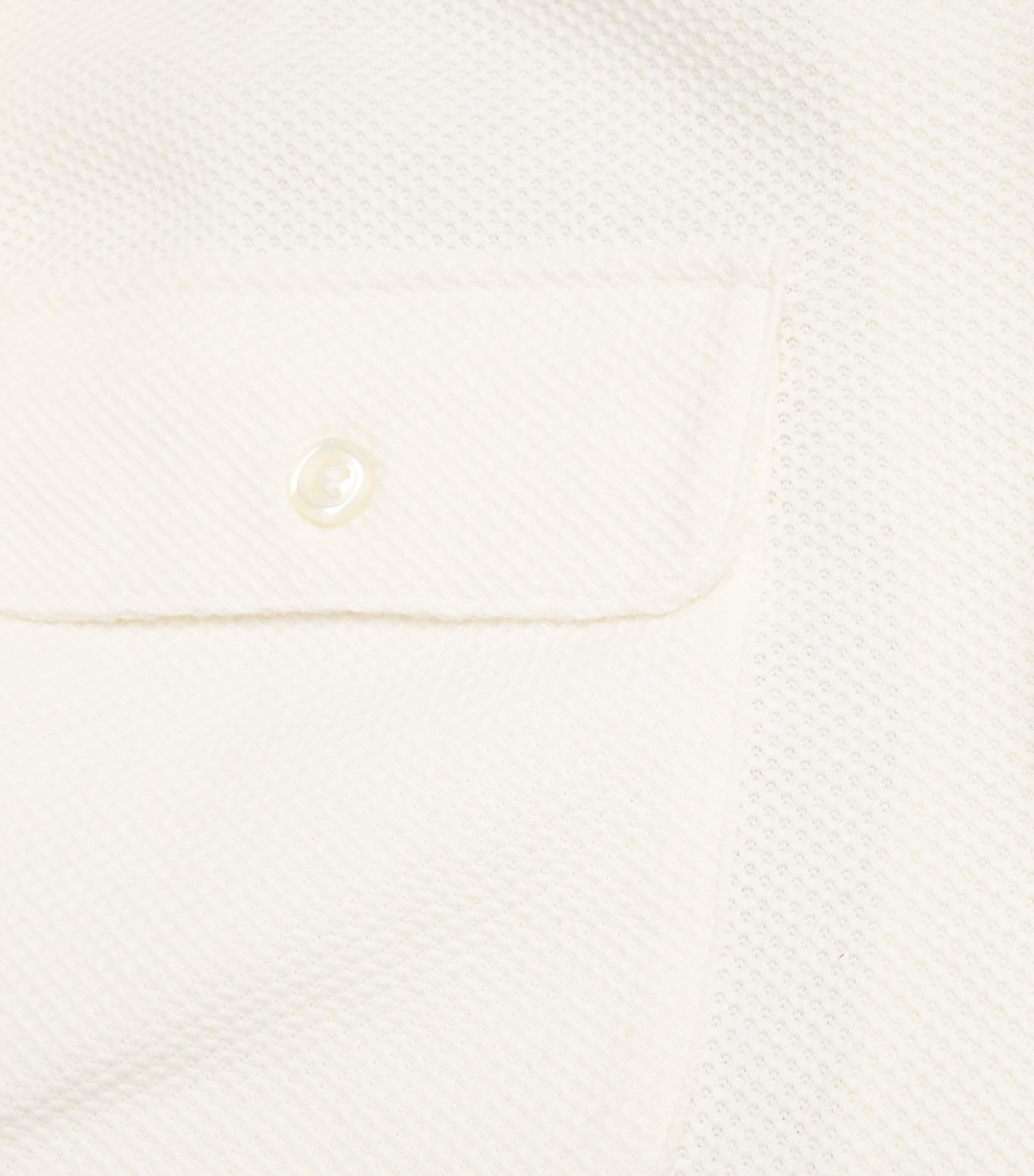 Polo Ralph Lauren Mens Cotton Honeycomb Shirt Pale Cream Image 6