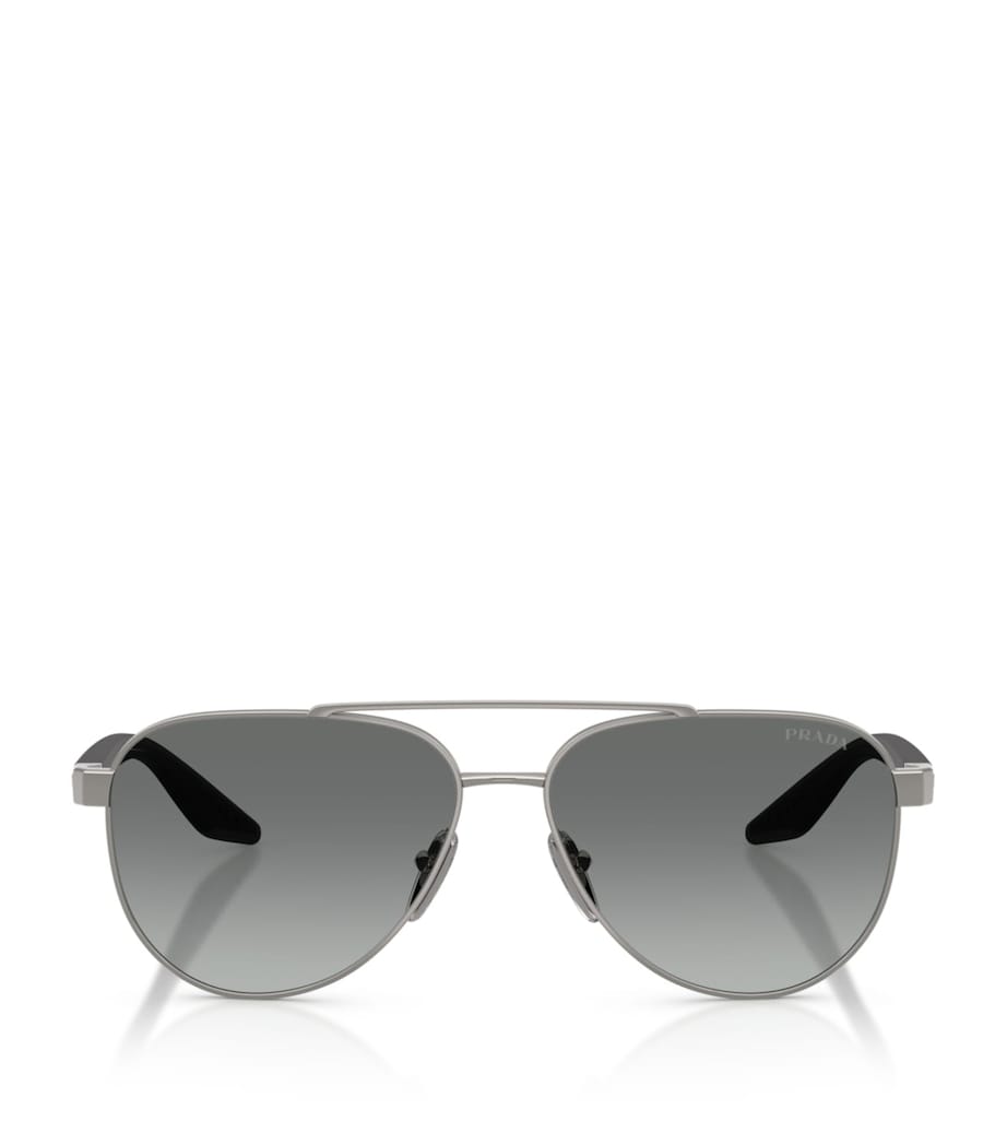 Prada Linea Rossa Metal A52S Aviator Sunglasses Image 1