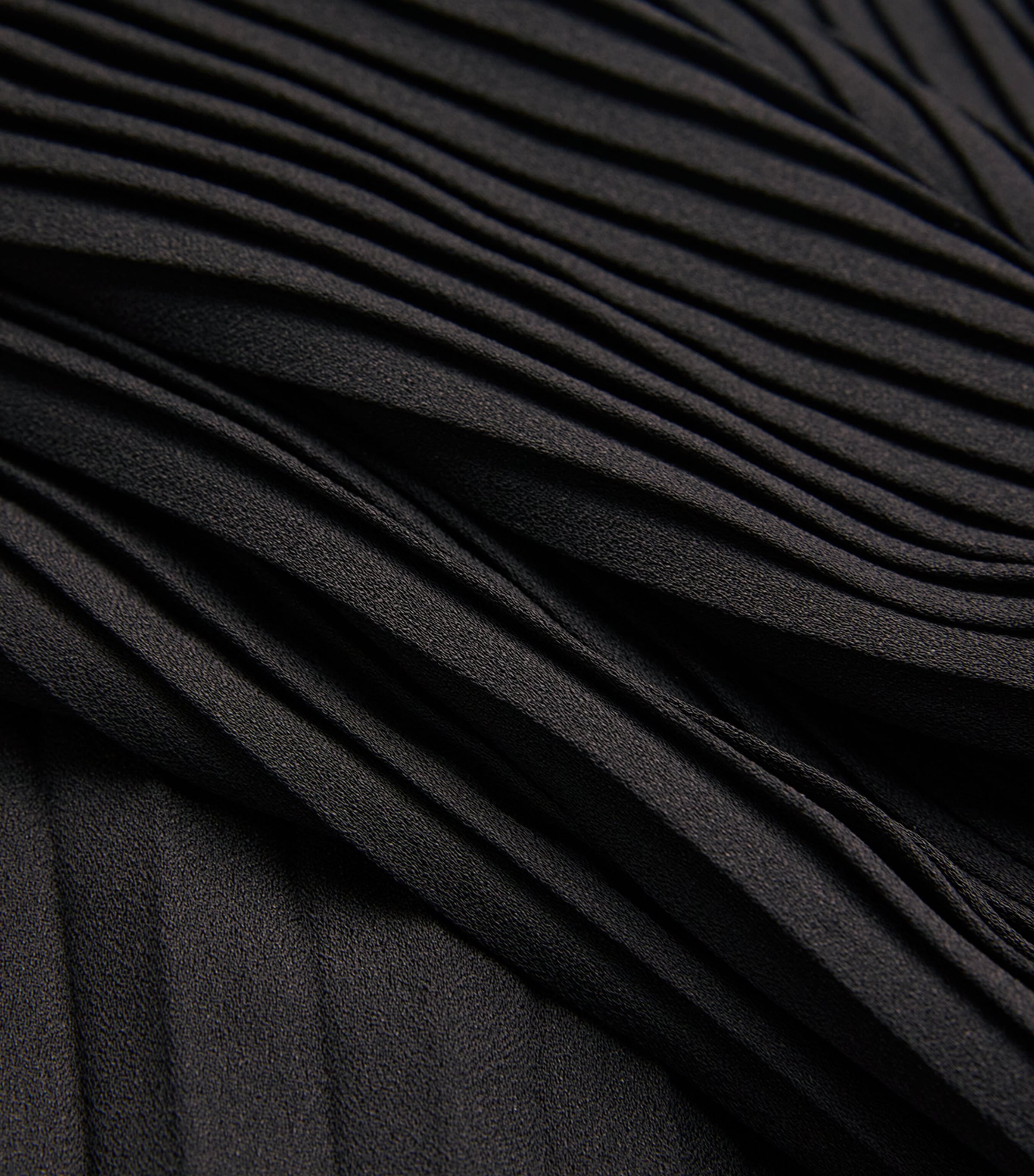 Bead-Detail Mini Dress BLACK Image 5