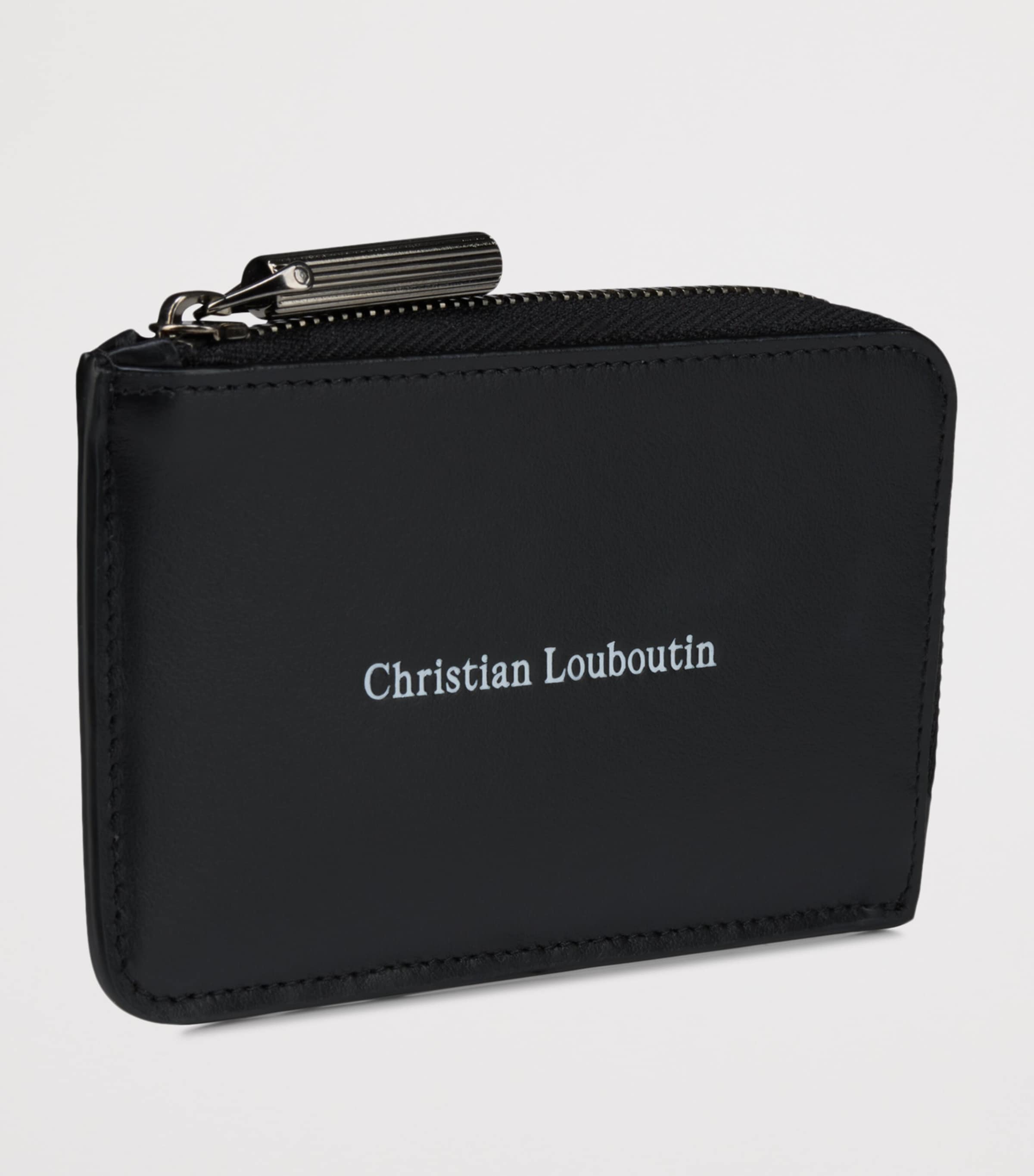 Christian Louboutin Canopy Leather Zipped Card Holder Image 2