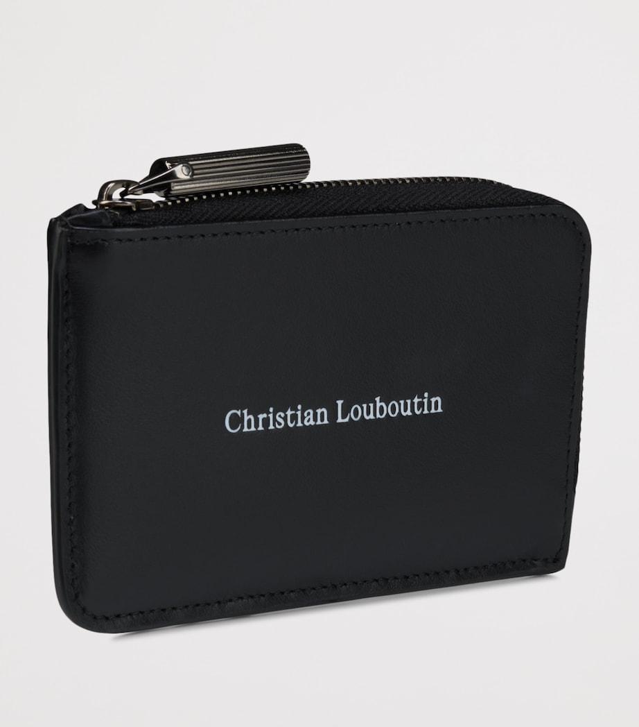 Christian Louboutin Canopy Leather Zipped Card Holder Image 2
