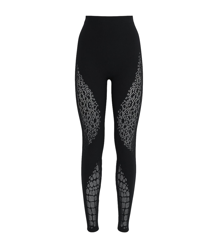 Reptile Net Leggings 7005 BLACK Image 1