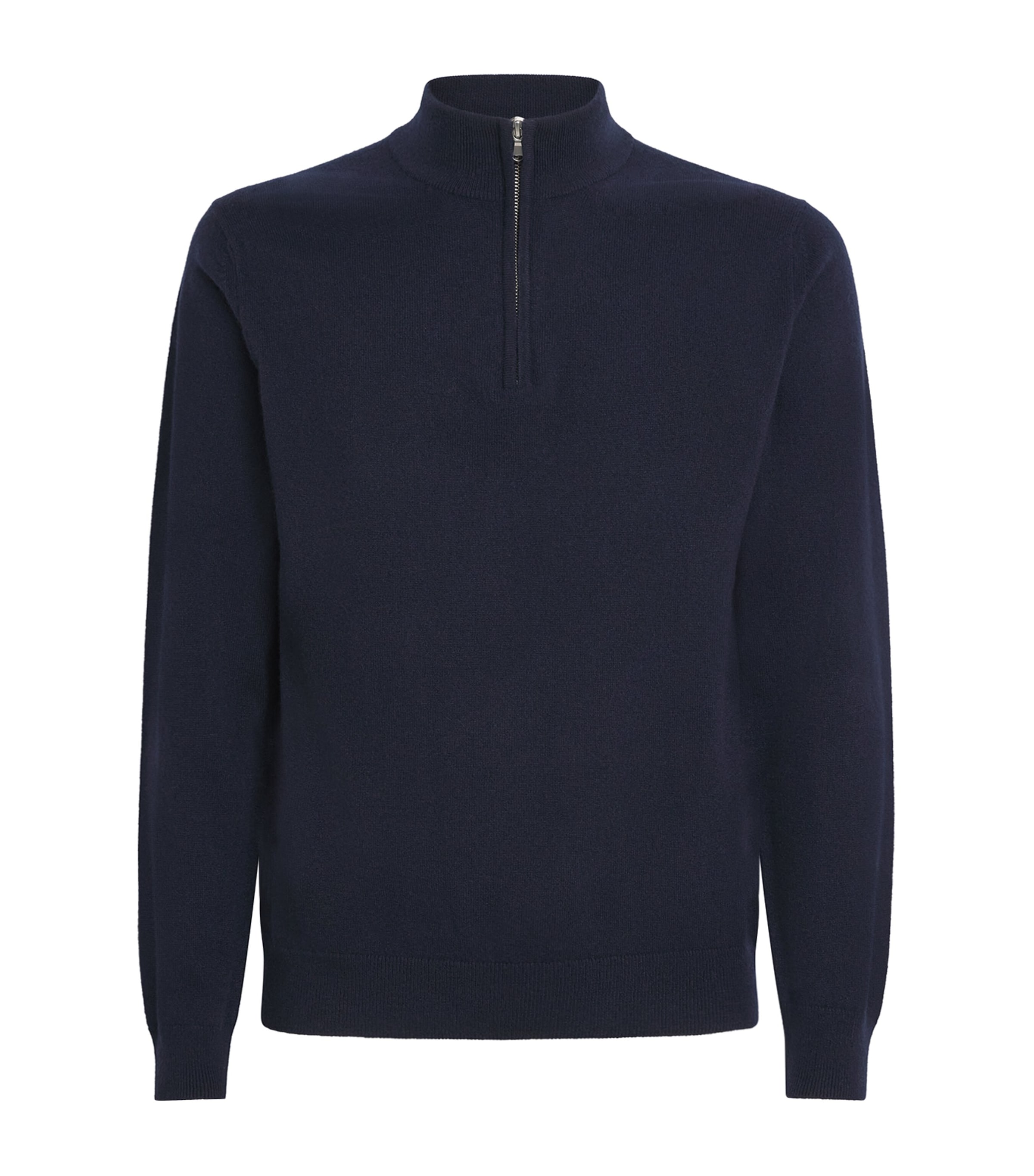 Cashmere Half-Zip Sweater NAVY BUAA Image 1