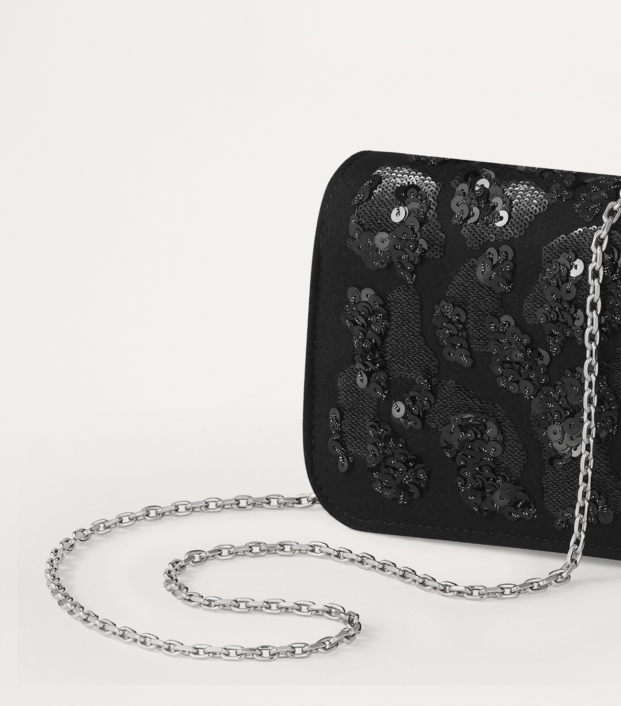 Cartier Mini Sequinned Panthère de Cartier Cross-Body Bag Black Image 5