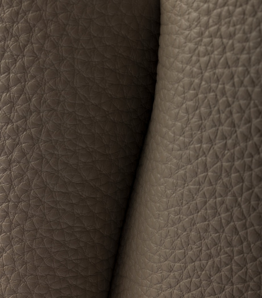 Small Leather Tote Bag F03QH Image 6