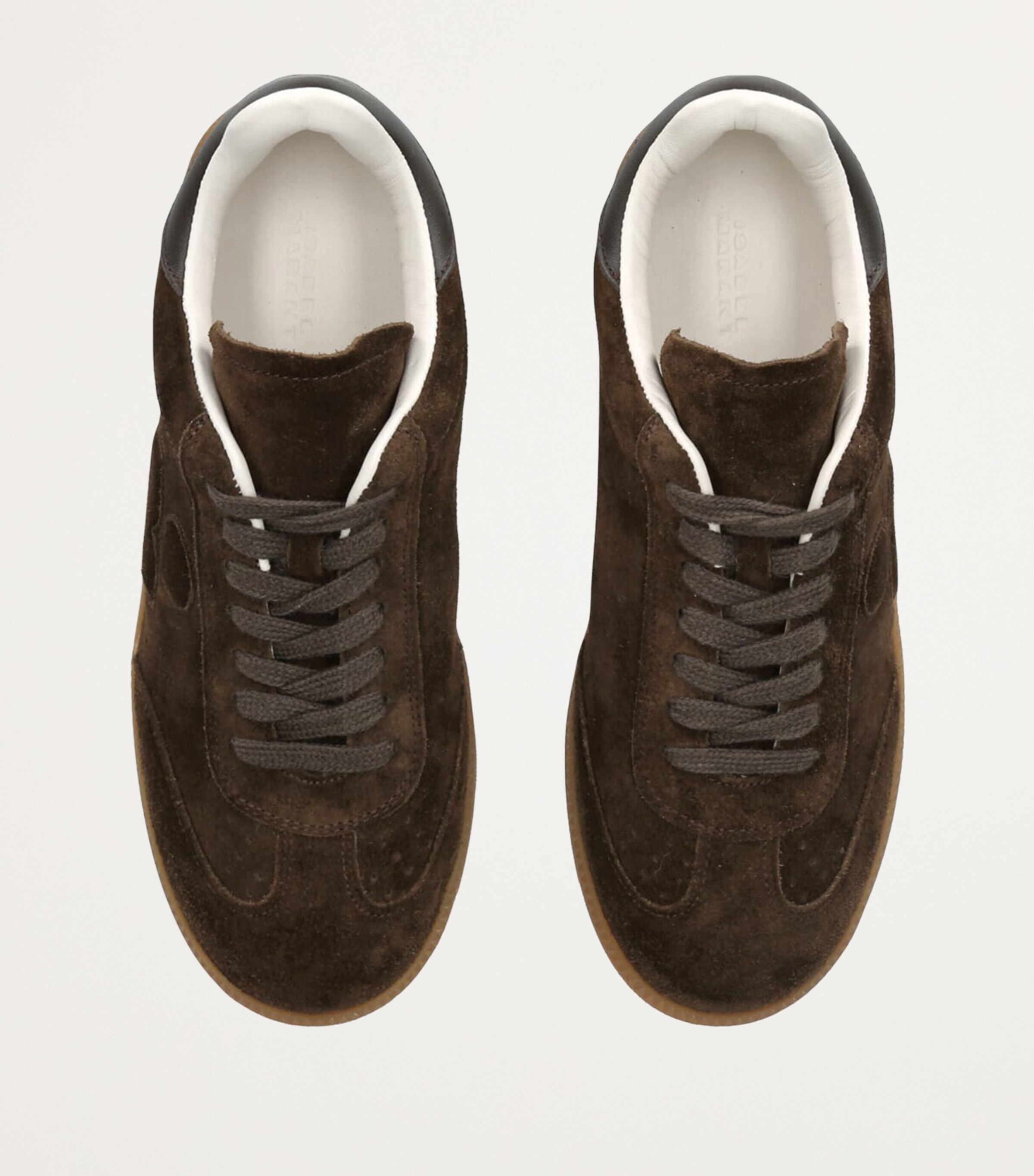 Isabel Marant Suede Bryce Logo Sneakers | Harrods UK