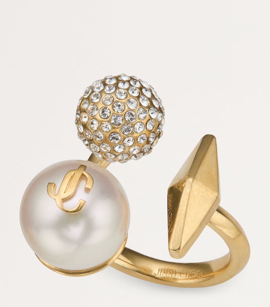 Multi Charm Ring GOLD/WHITE/CRYSTAL Image 2