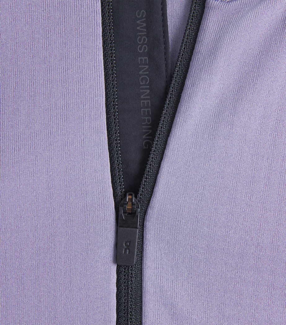On Womens Climate Quarter-Zip Top Mallow Image 7