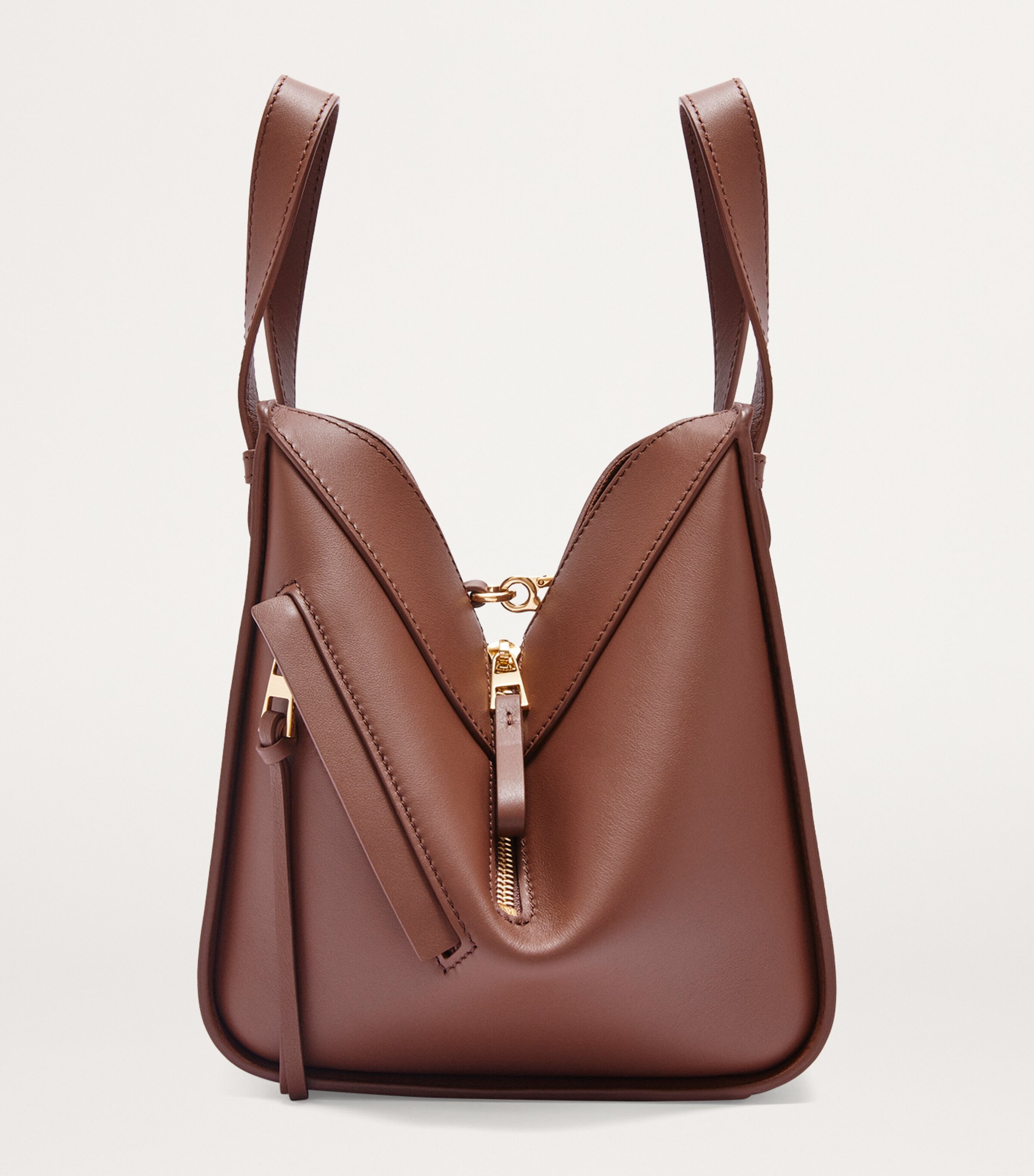 LOEWE Brown x Suna Fujita Leather Hammock Top-Handle Bag | Harrods US