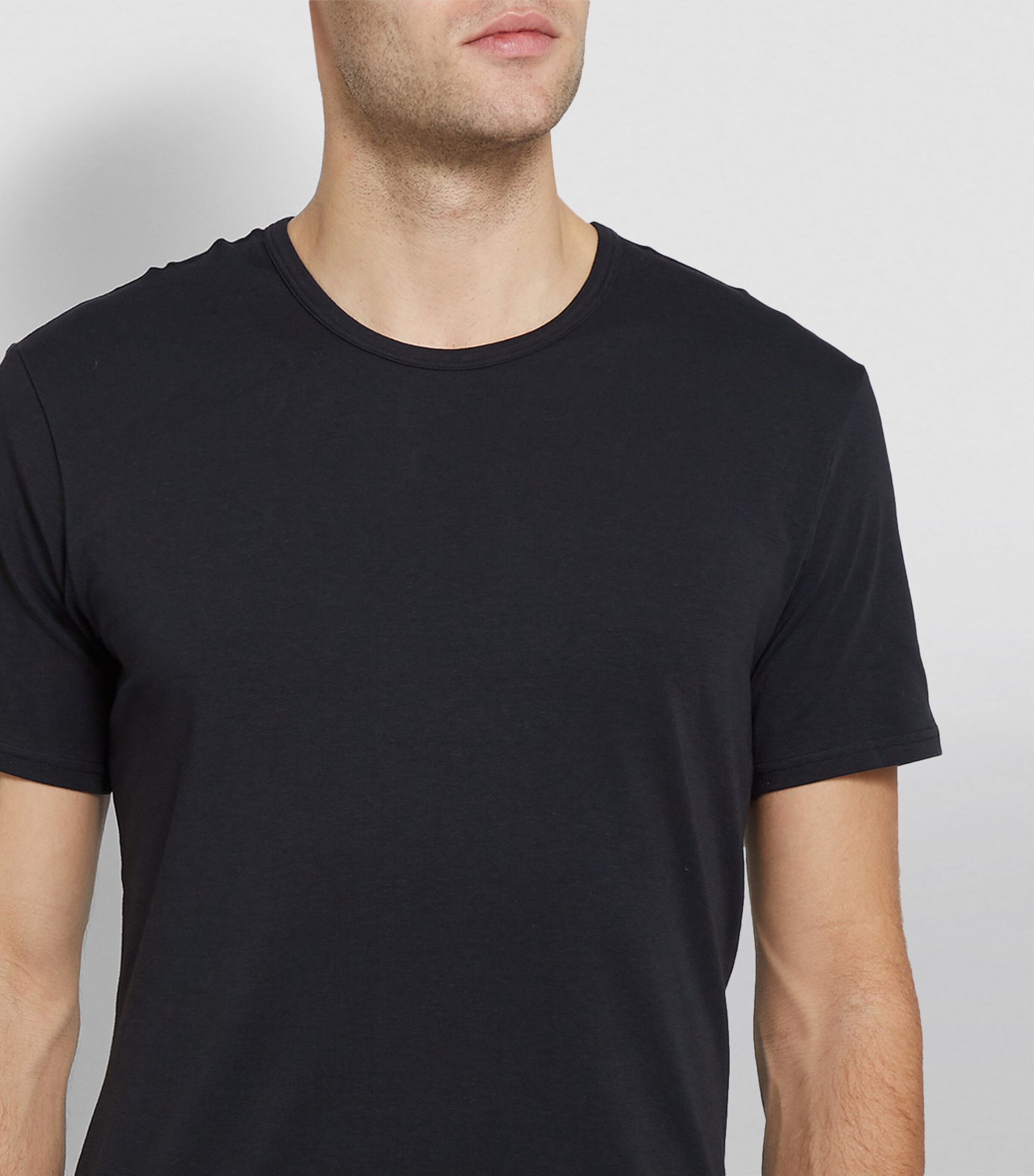 Calvin Klein Mens Modern Cotton T-Shirts (Pack of 2) Black Image 5