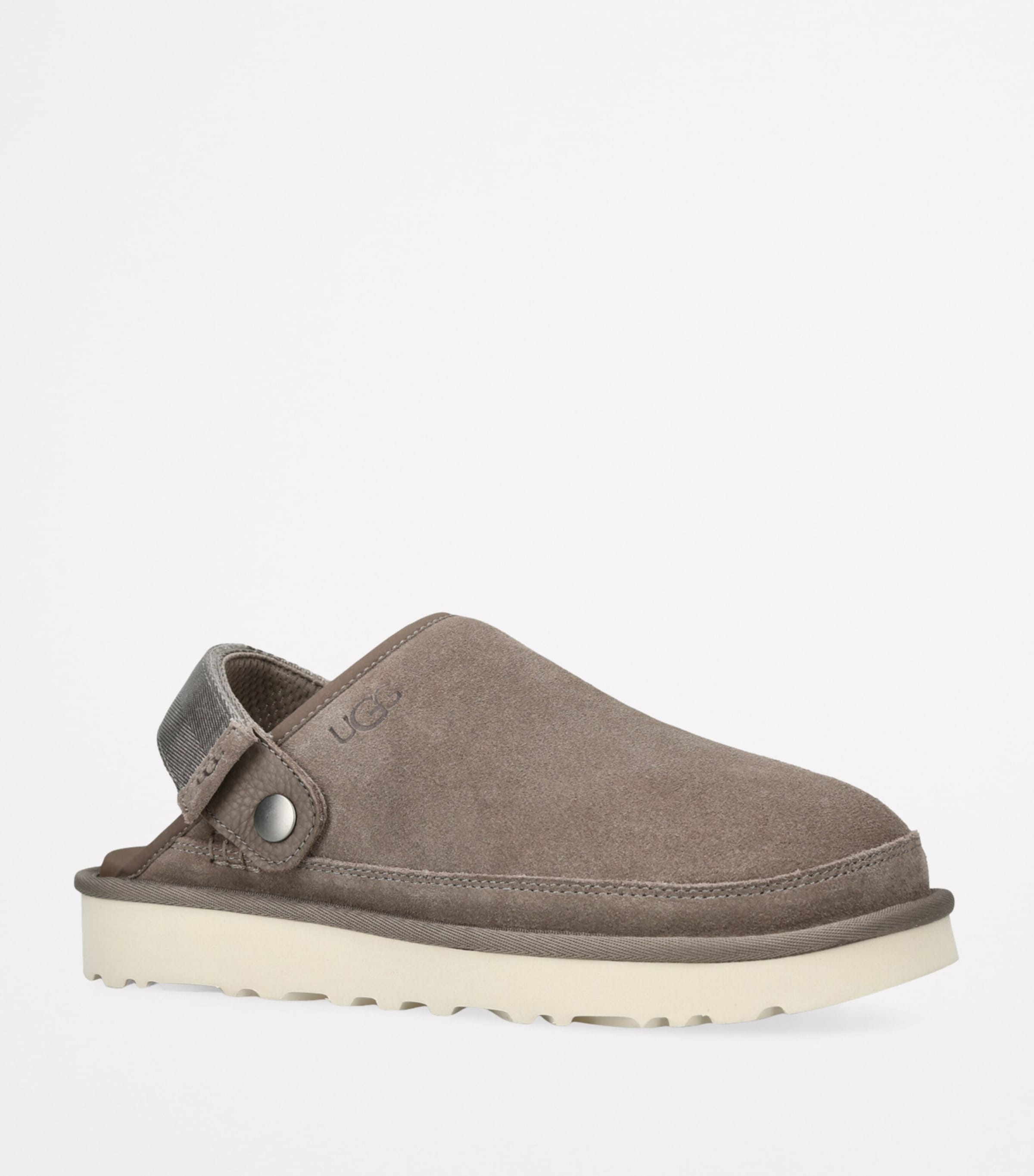 Suede Goldencoast Clogs II TAUPE Image 3