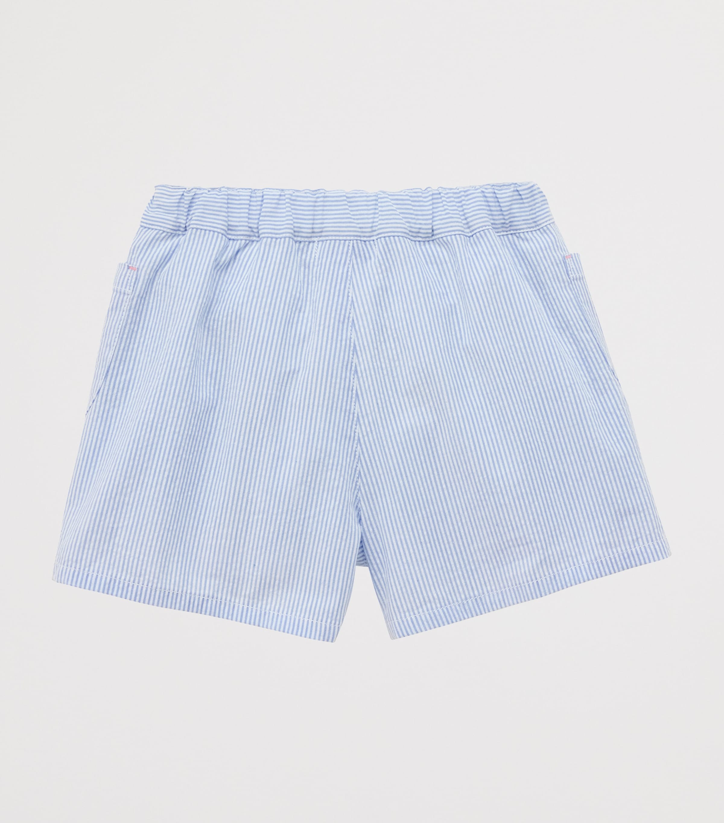 Miki House Cotton Stripe Usako Shorts (2-9 Years) Image 2