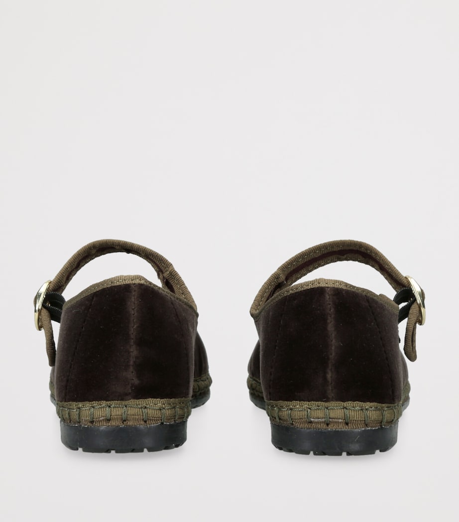 Flabelus Velvet Ulla Mary Janes Dk.brn Com Image 2