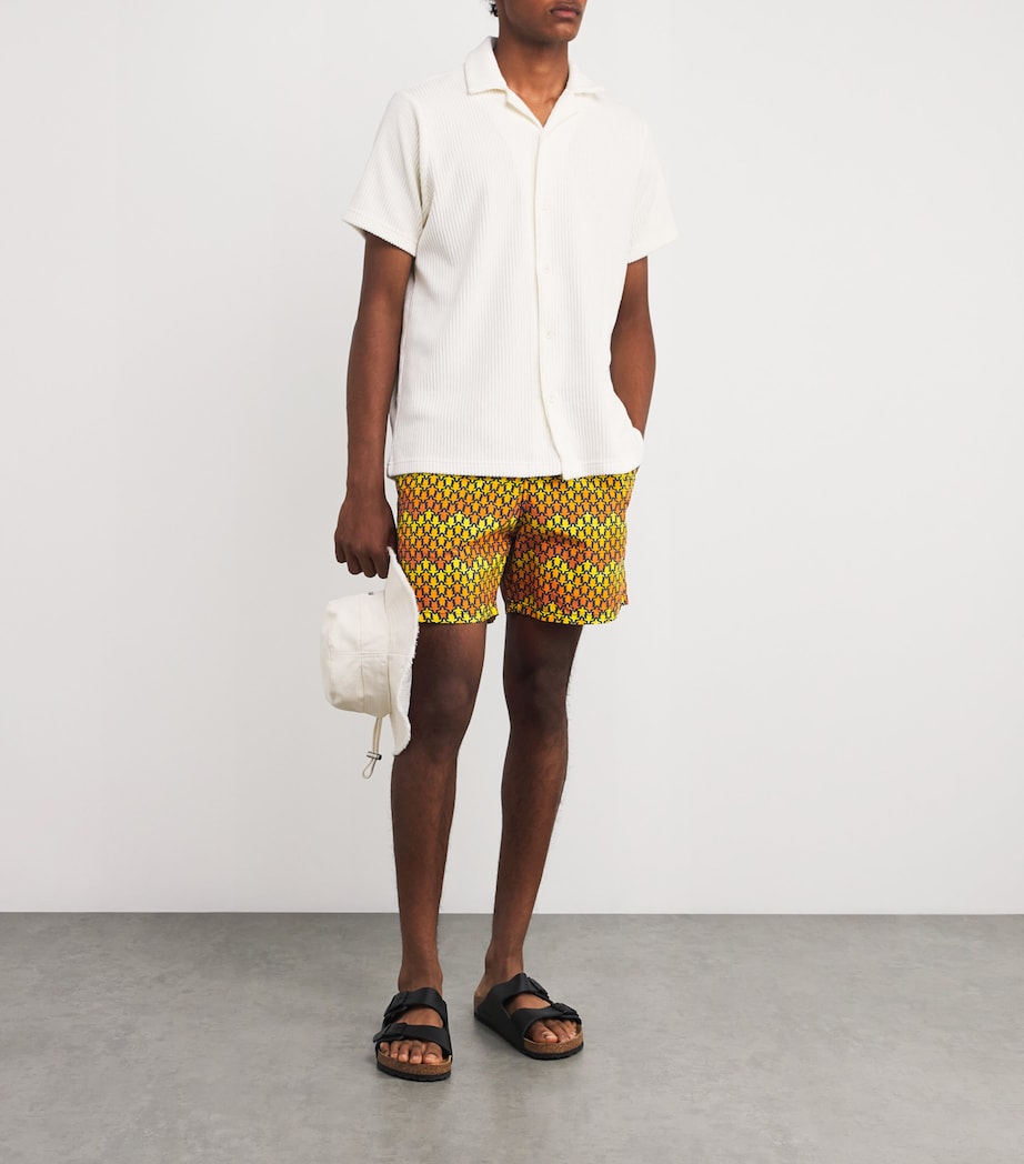 Turtle Print Moorea Swim Shorts 140-VITAMIN Image 2