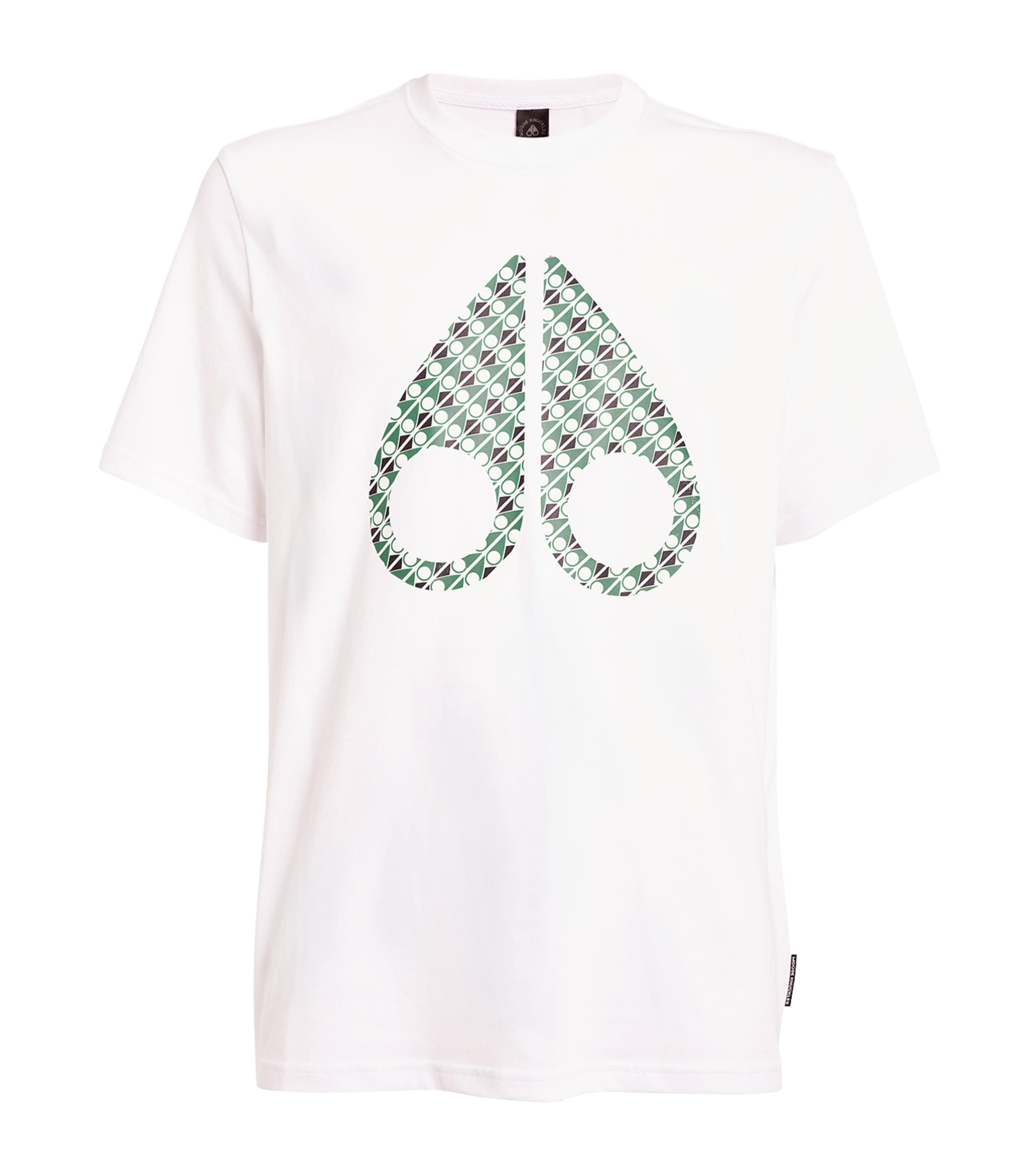 Moose Knuckles Logo T-shirt In White