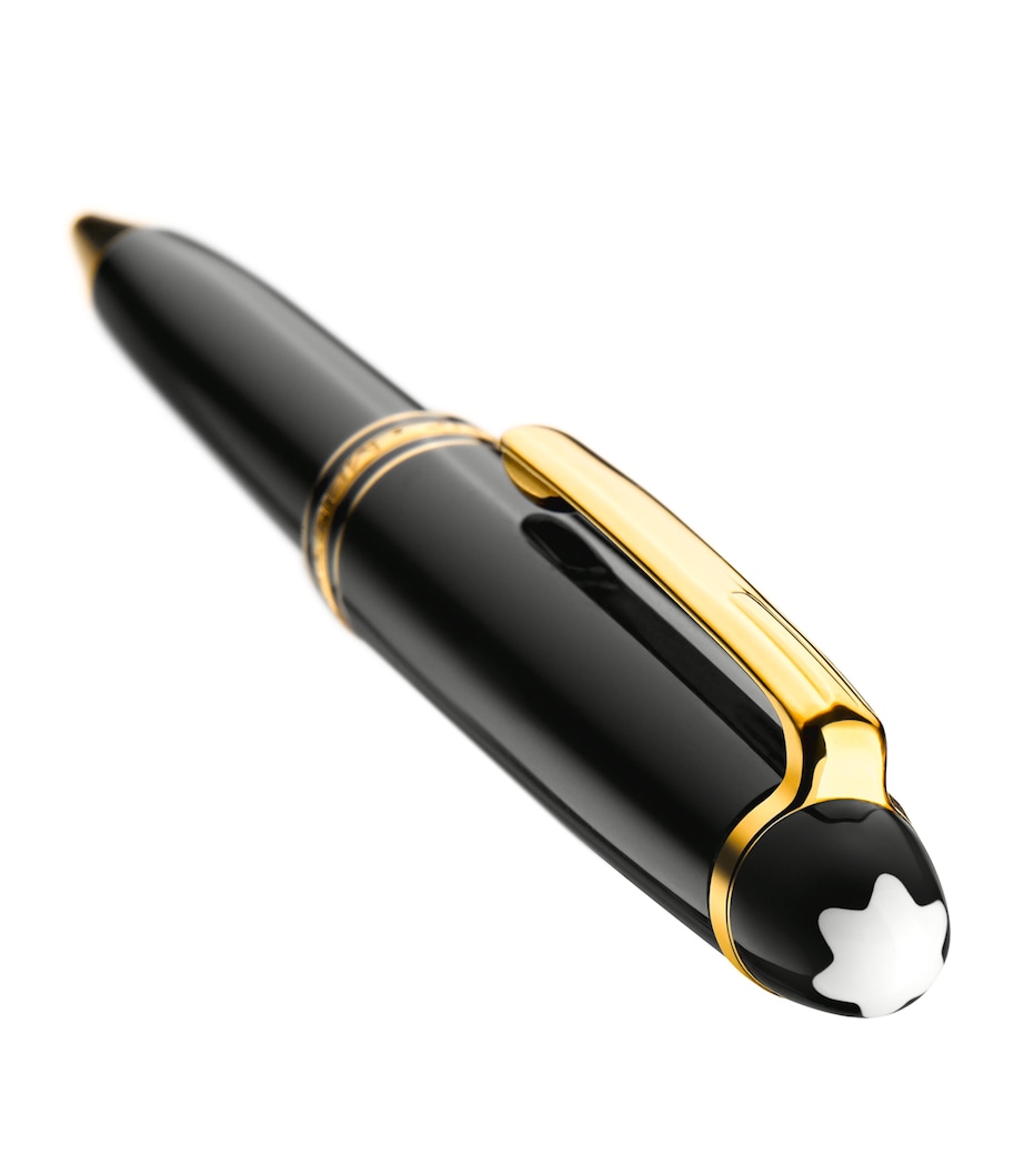 Gold-Plated Meisterstück Classique Black Ballpoint Pen NO COLOUR Image 2