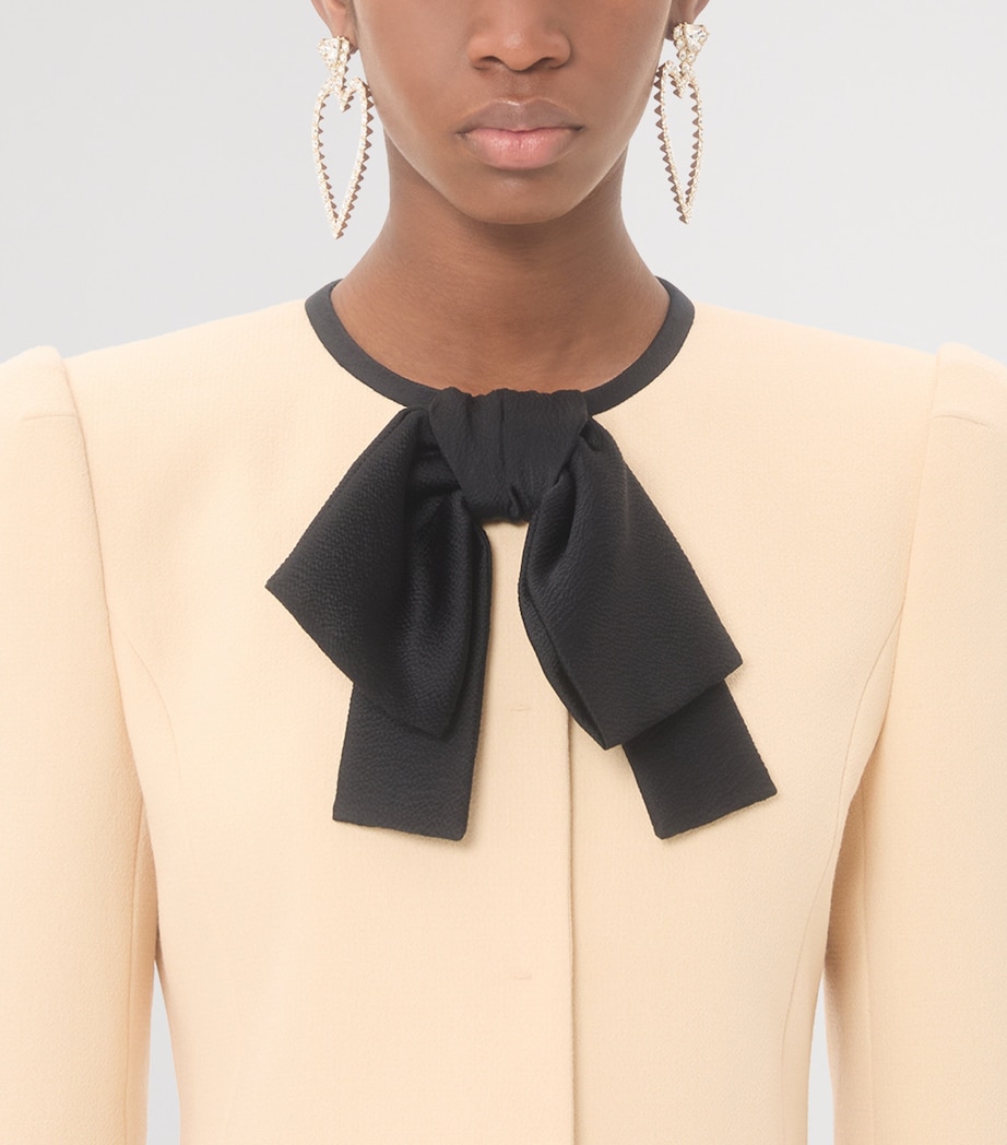 Wool Bow-Tie Jacket R8E Image 7
