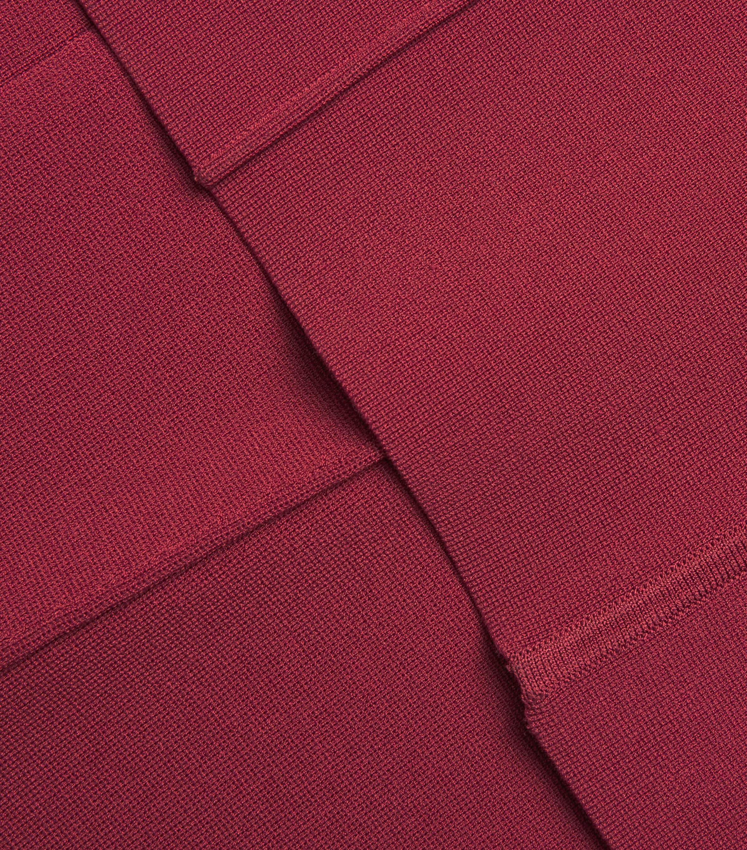 Milano-Knit Foin Compact Maxi Dress CHERRY Image 5