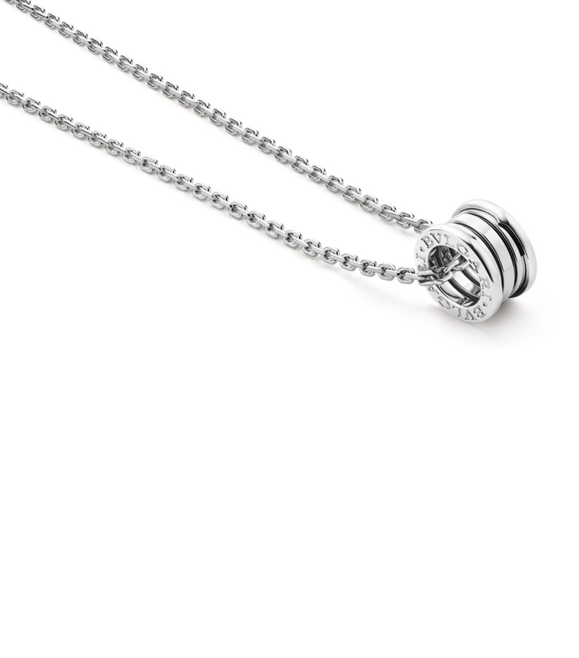 Bvlgari White Gold B.zero1 Pendant Necklace White Gold Image 3
