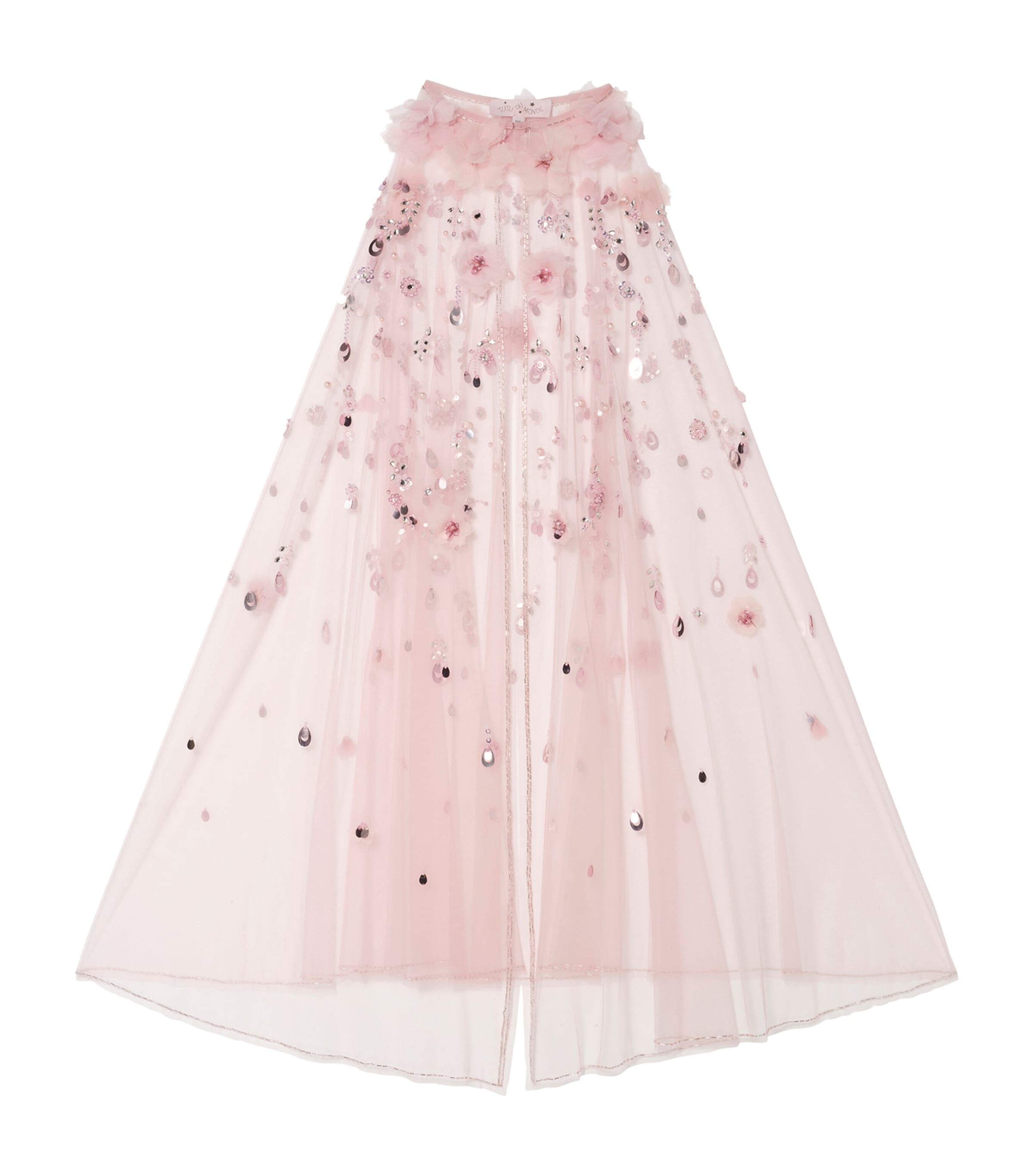 Tutu Du Monde Kids' Embellished Zahra Cape In Neutral