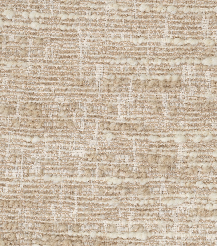 Eichholtz Bouclé Madrone Swivel Chair Cream Image 6