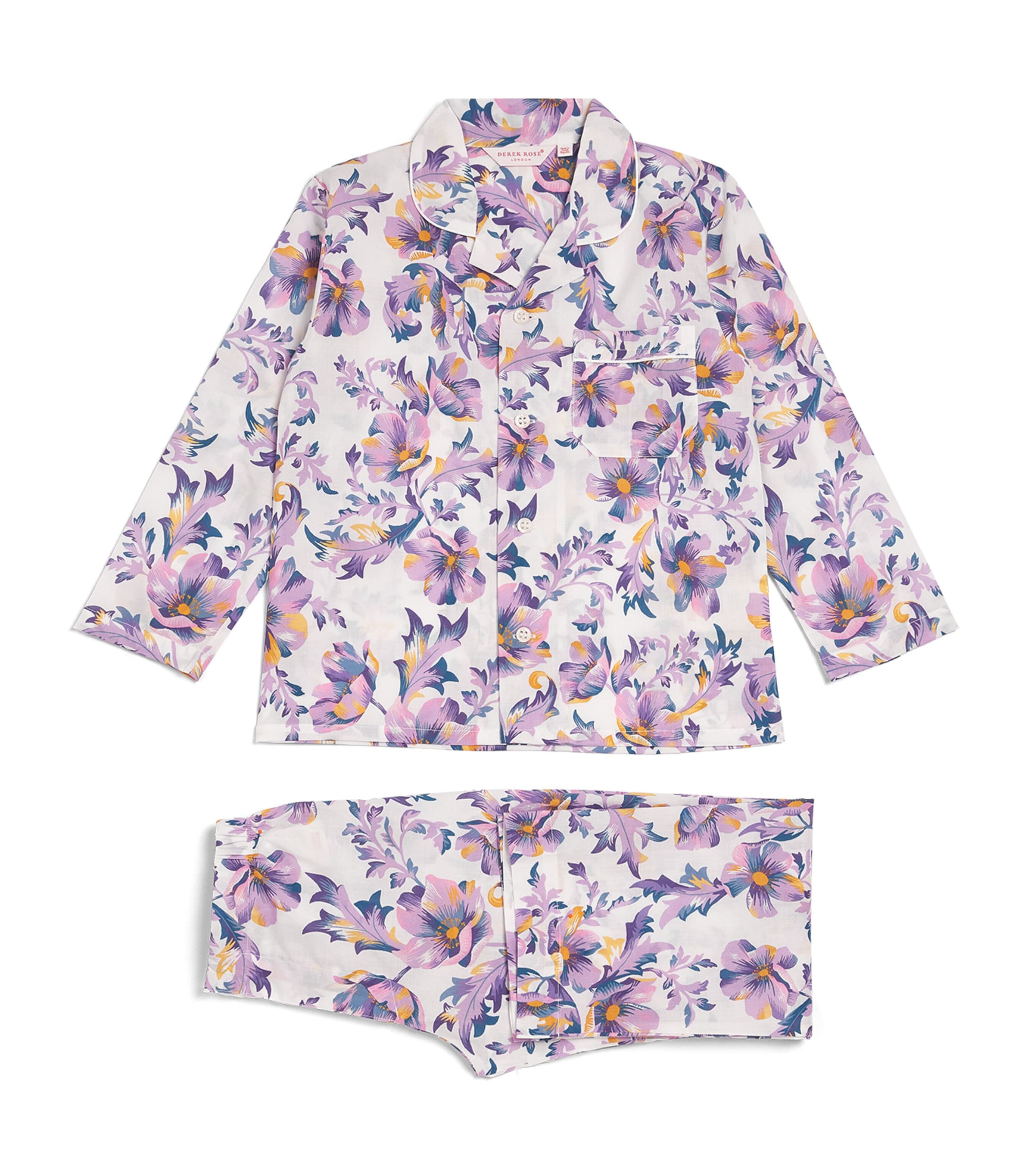 DEREK ROSE FLORAL LEDBURY PYJAMA SET
