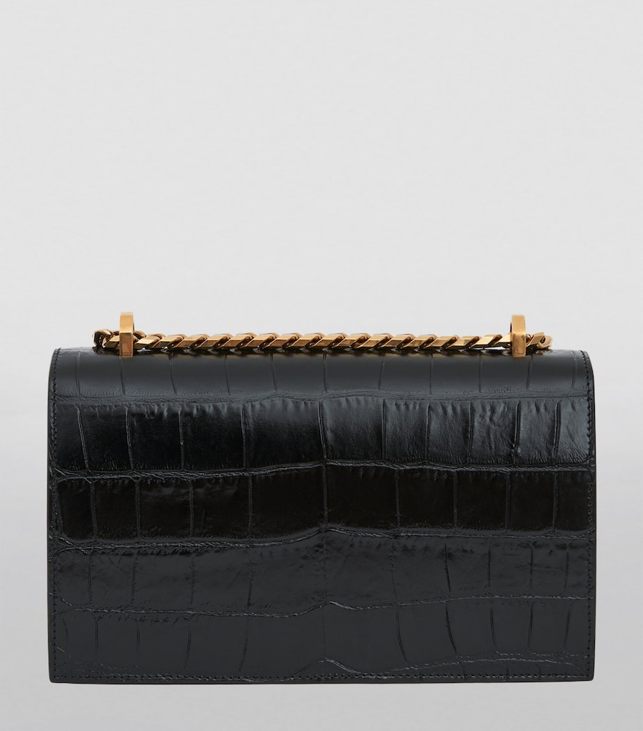 Leather Jewelled Satchel Bag 1001 Image 3