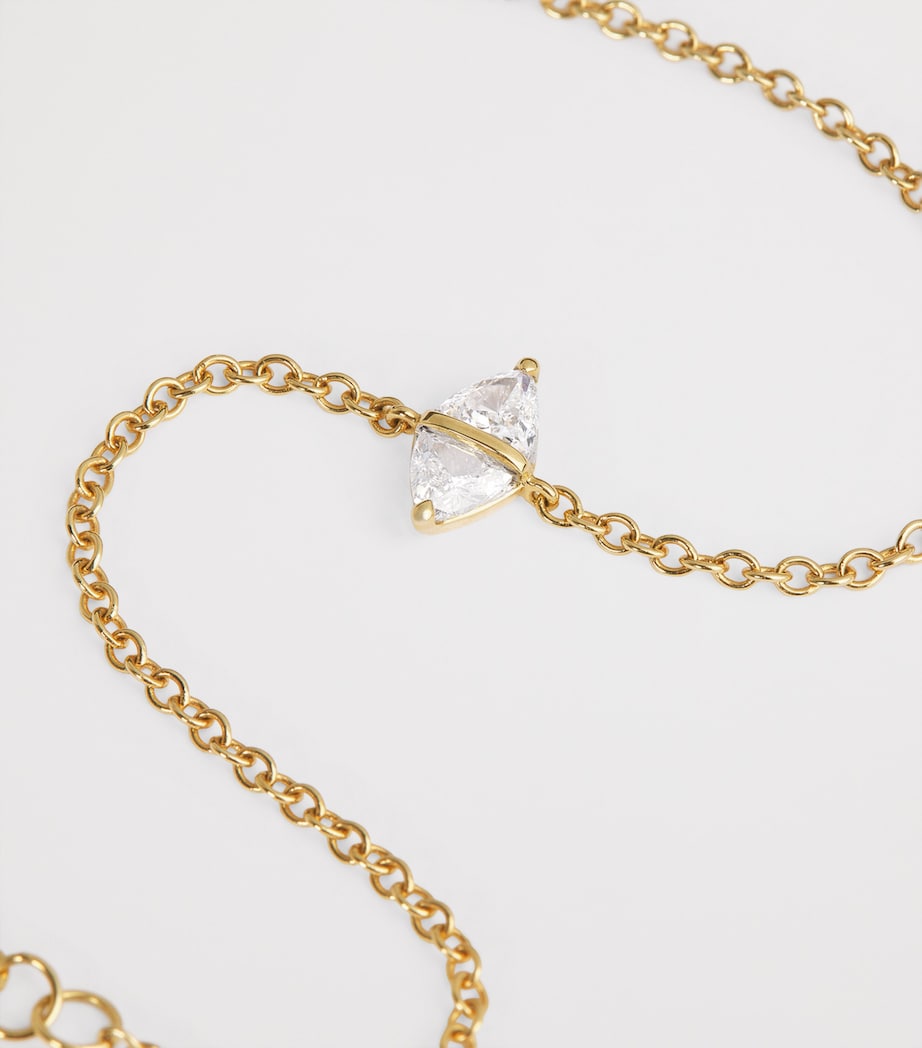 Yellow Gold and Diamond Tilly Bracelet YELLOW GOLD Image 4