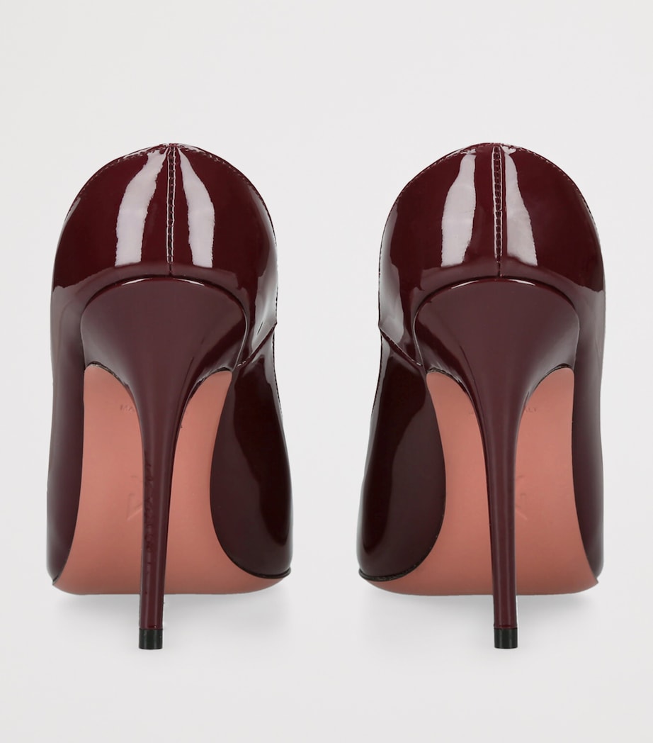 Patent Leather Anok Mules 105 WINE Image 2