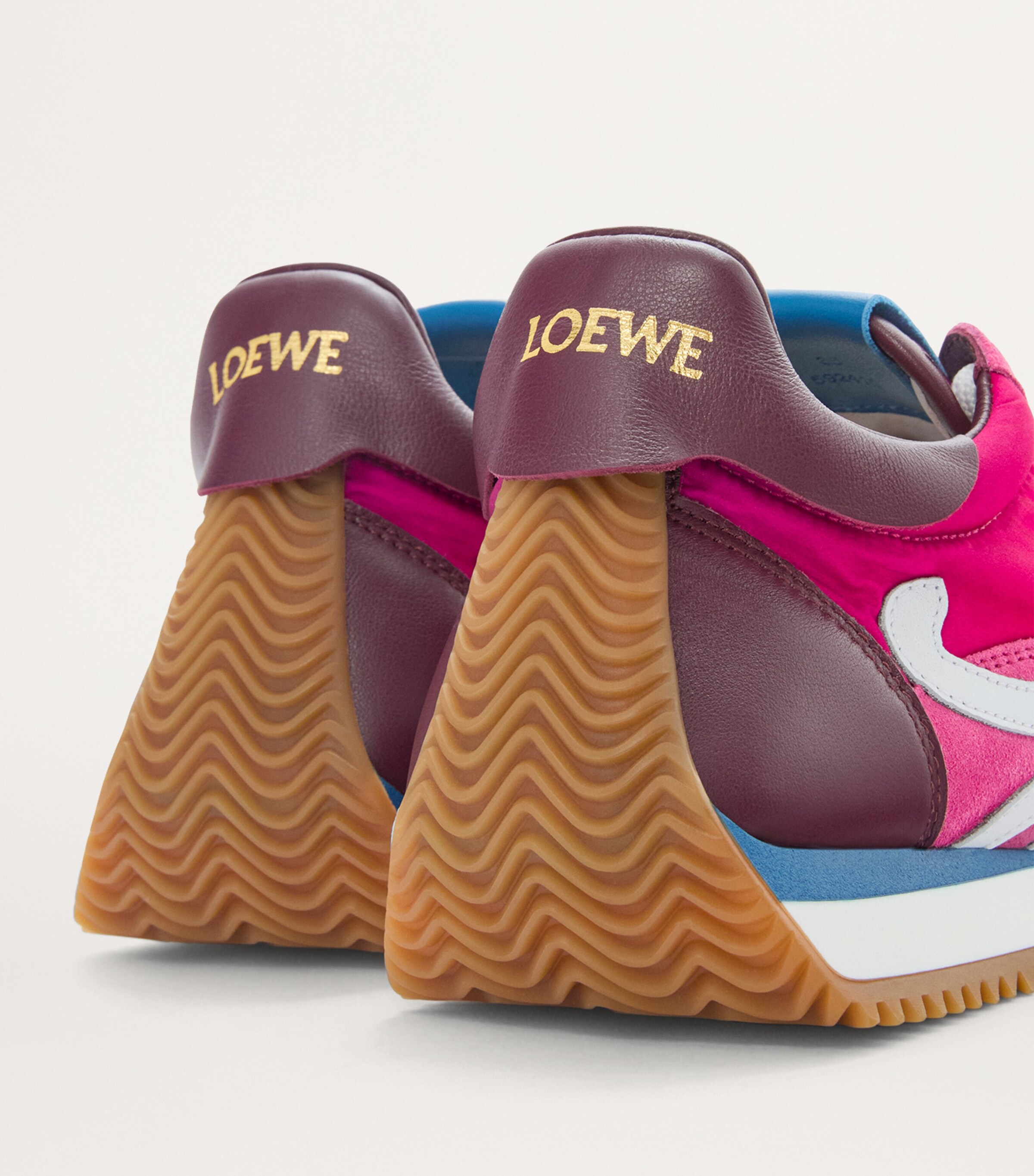 Flow Runner Sneakers GRADIENT PINK/WHITE Image 5