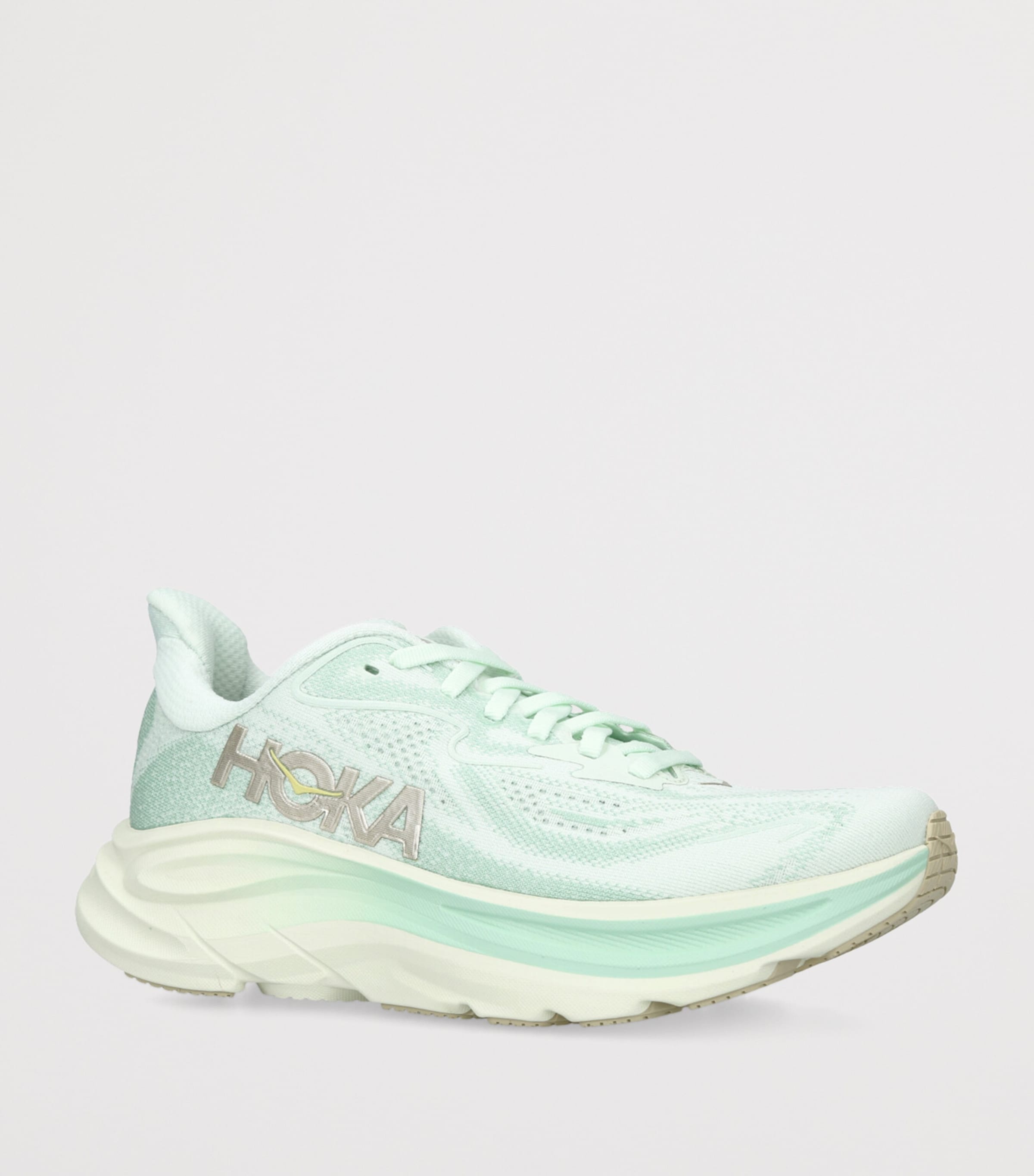 Clifton 10 Trainers GREEN Image 3