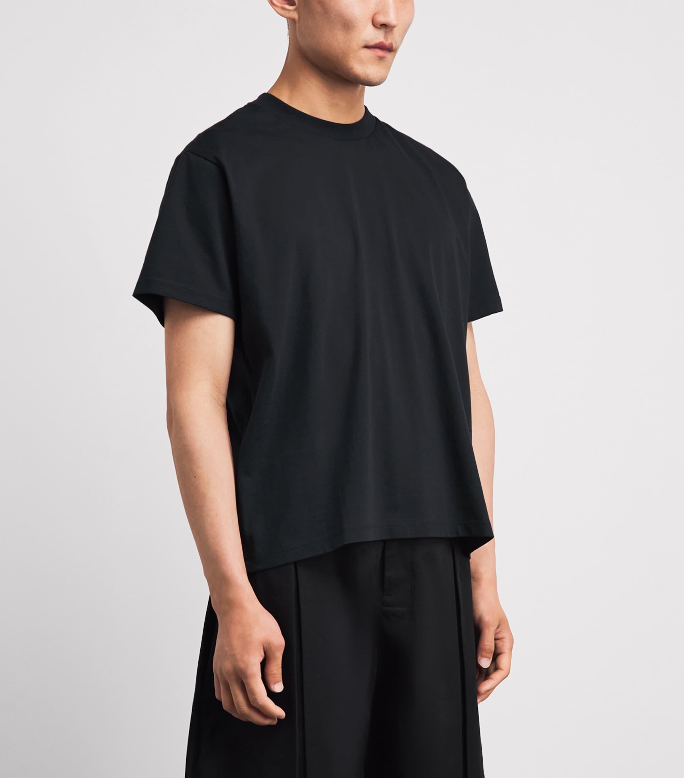 Rag & Bone Mens Cotton Jacob T-Shirt Jet Black Image 4