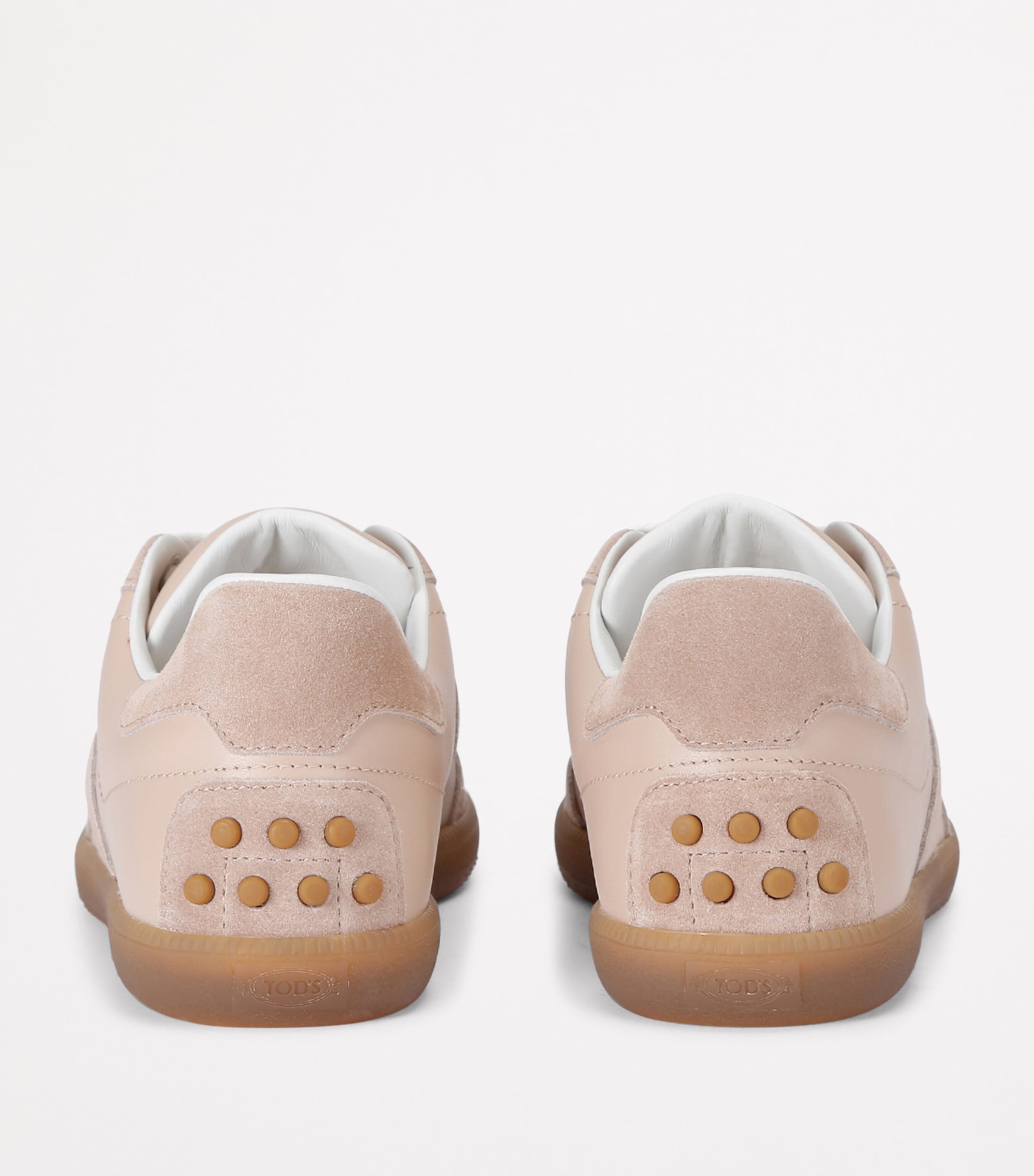 Tod's Allacciata Cassetta Sneakers Pale Pink Image 2