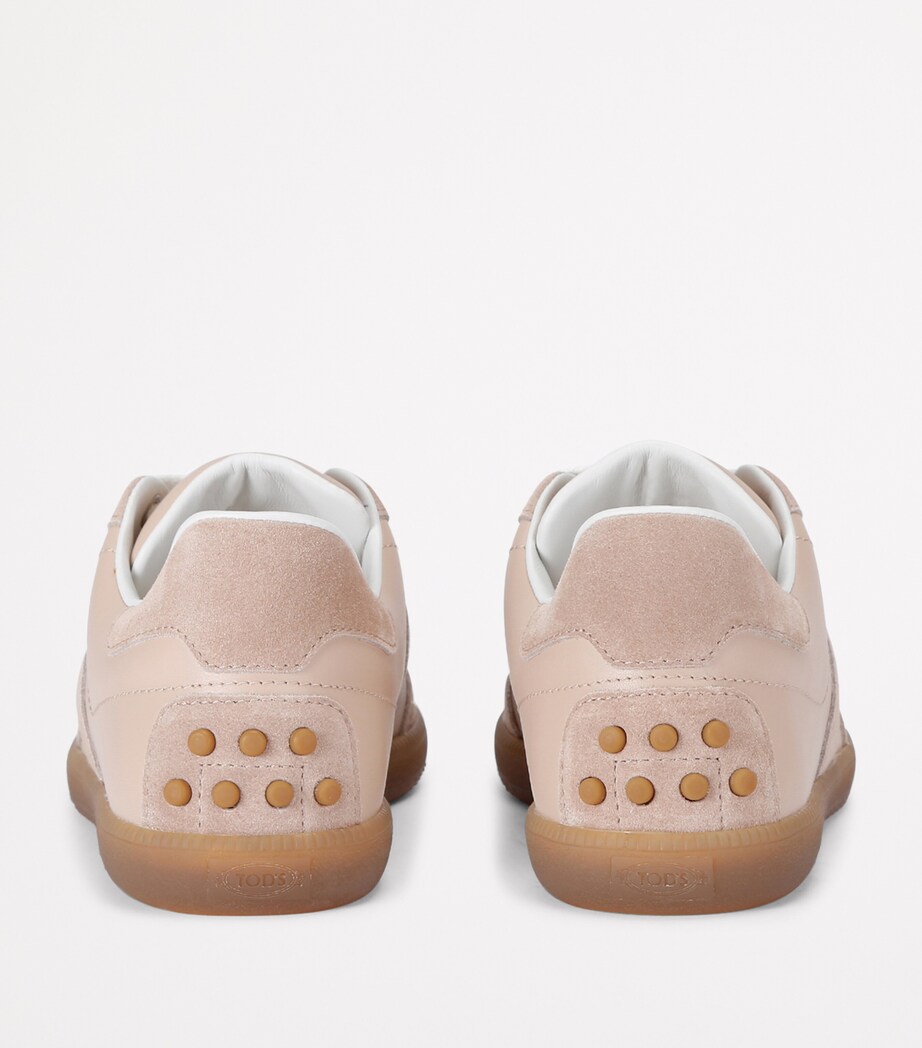 Tod's Allacciata Cassetta Sneakers Pale Pink Image 2