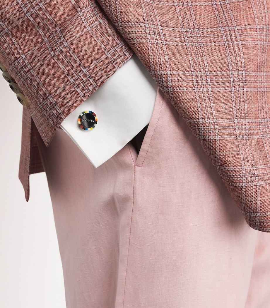 Signature Stripe Cufflinks 92_MULTI COLOURED Image 5