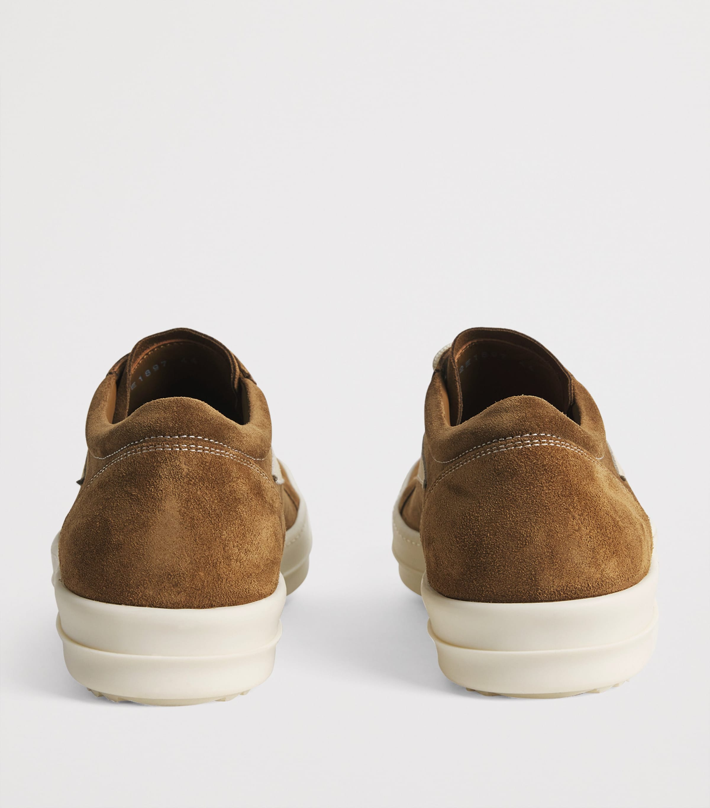 Suede Vintage Low-Top Sneakers CHESNUT/MILK Image 3