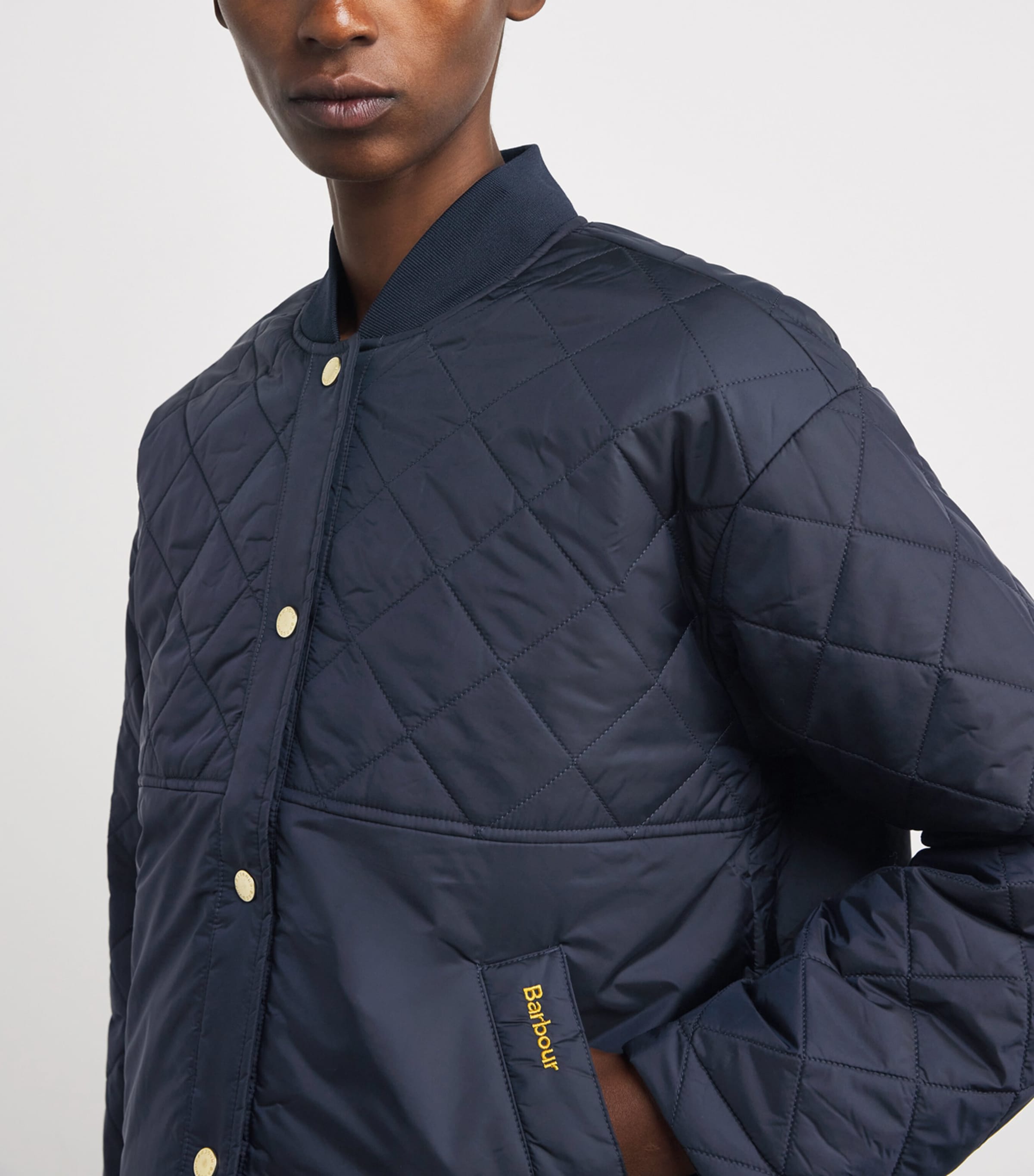 Quilted Wetherby Jacket DARK NVY/DRESS TARTN Image 6