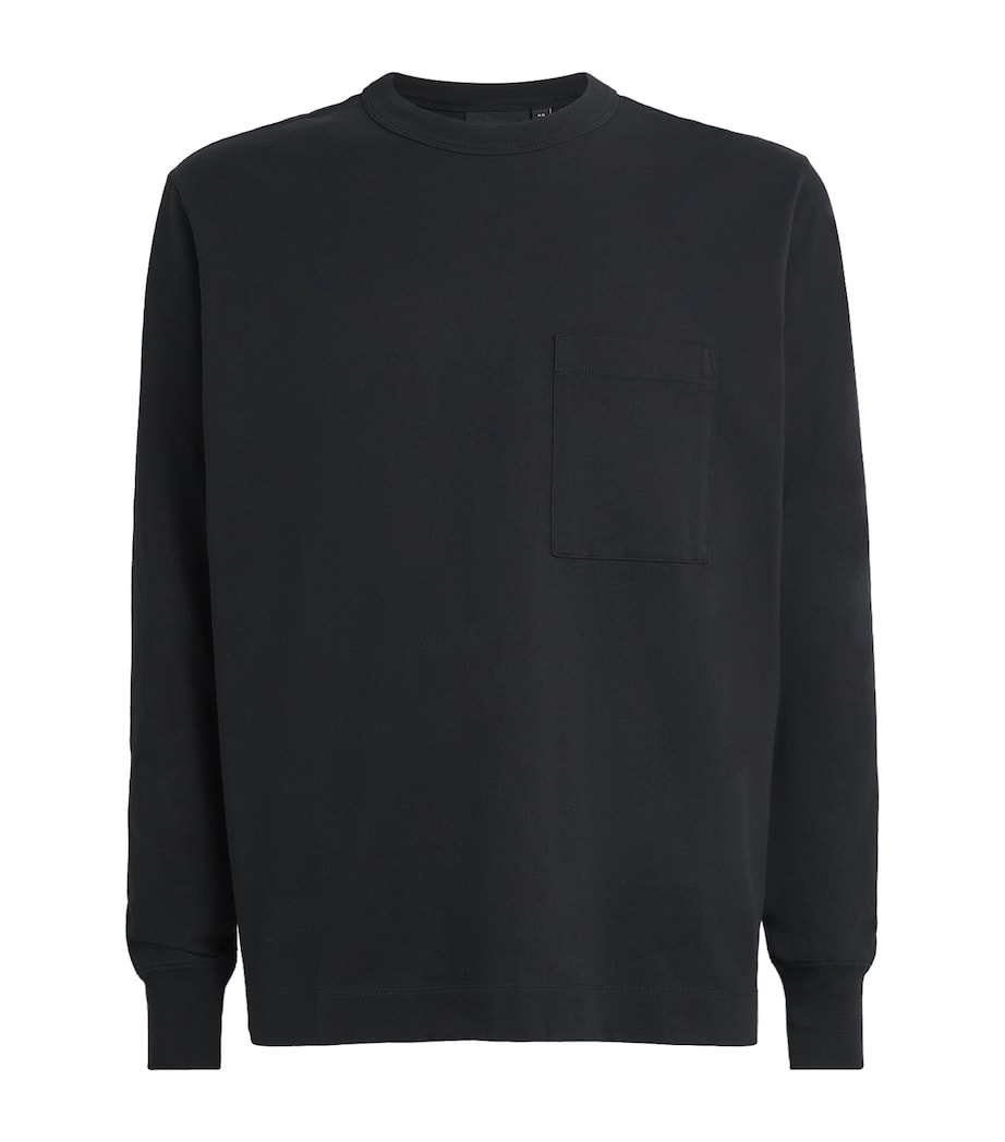 Cotton Long-Sleeve Disk Gladstone T-Shirt 9061 Image 1