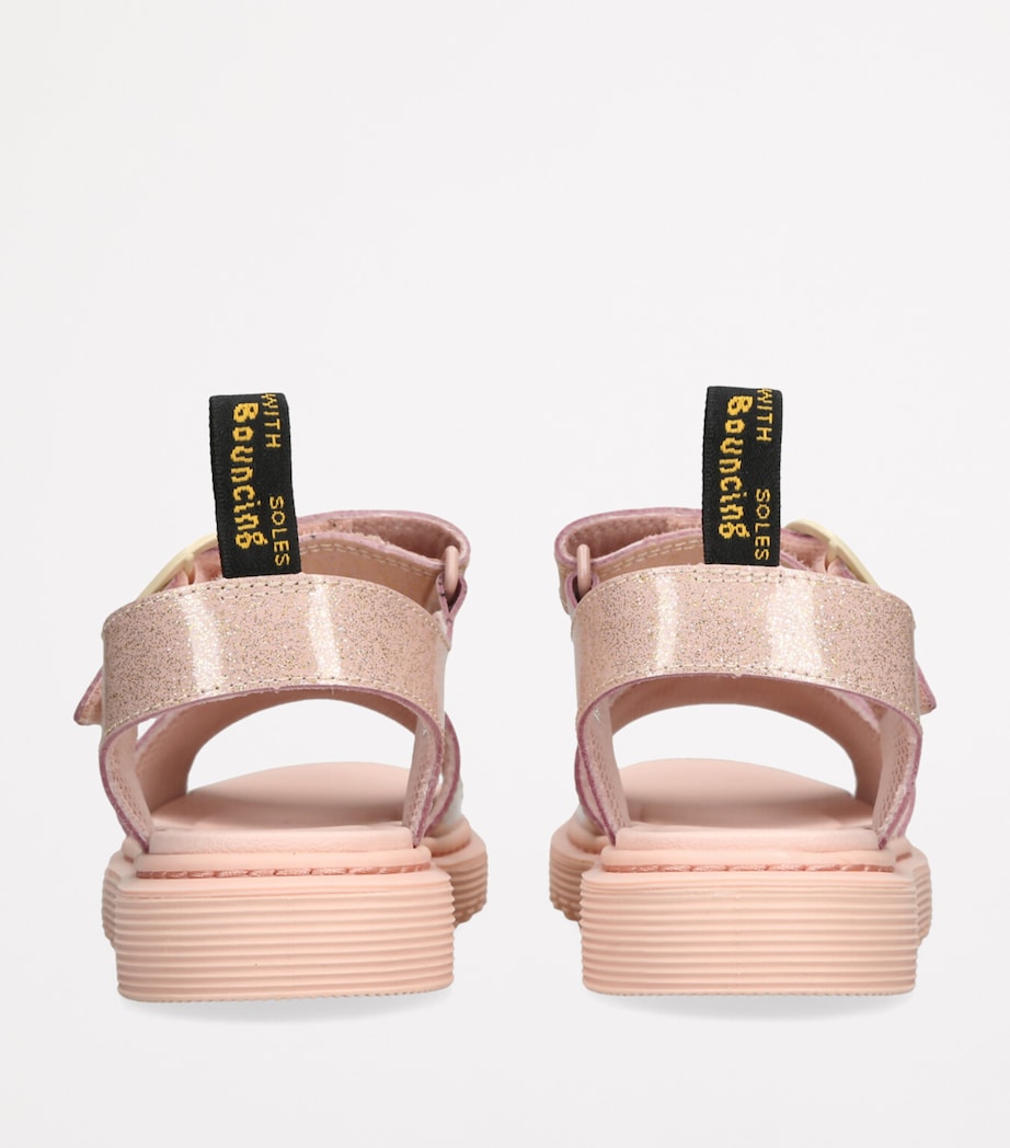 Leather Marlowe Hearts Sandals PALE PINK Image 2