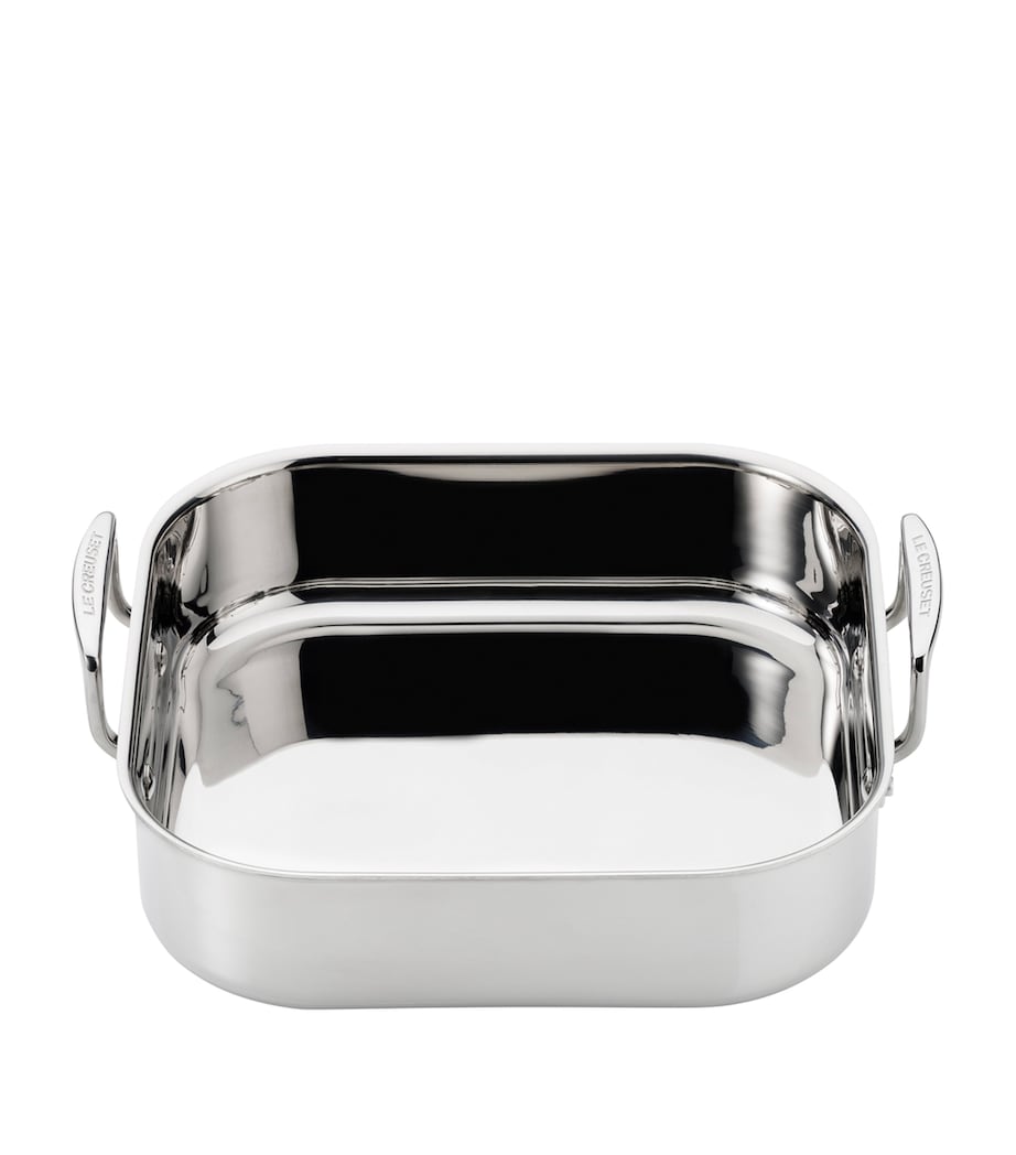 3-Ply Stainless Steel Roaster (26cm) STAINLESS STEEL Image 2