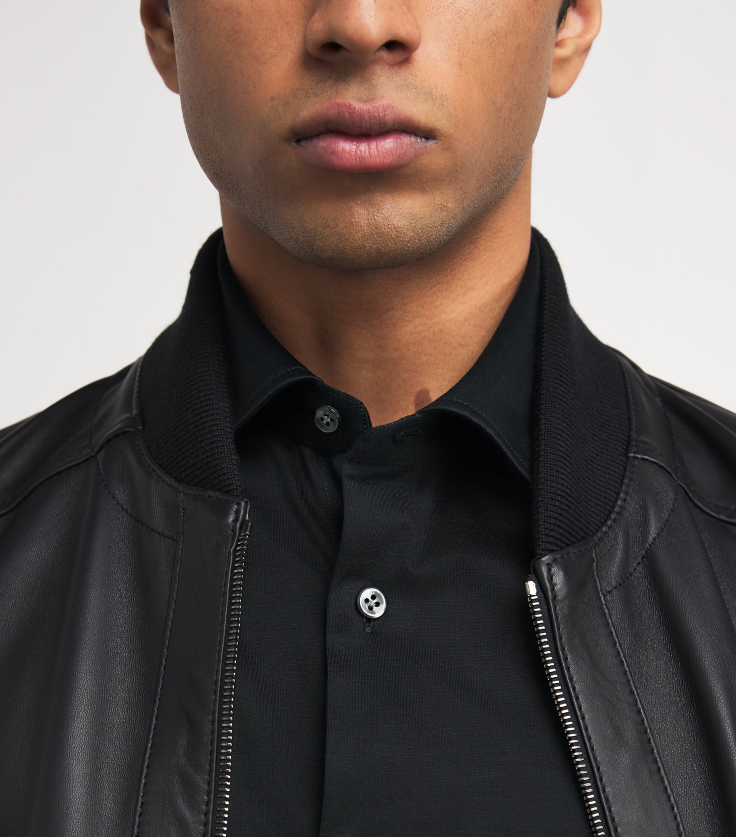 Cotton Effortless Shirt 20 BLACK Image 6