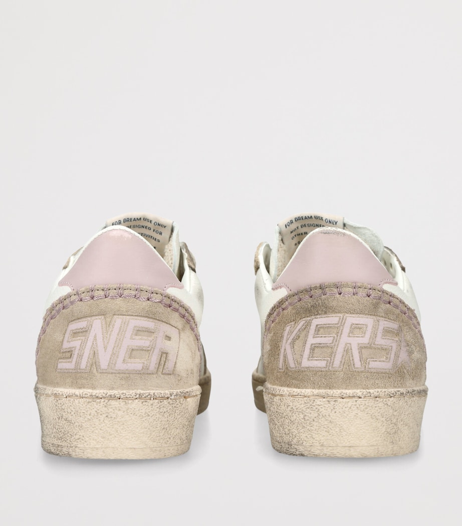 Golden Goose Suede Ball Star Sneakers White/comb Image 2