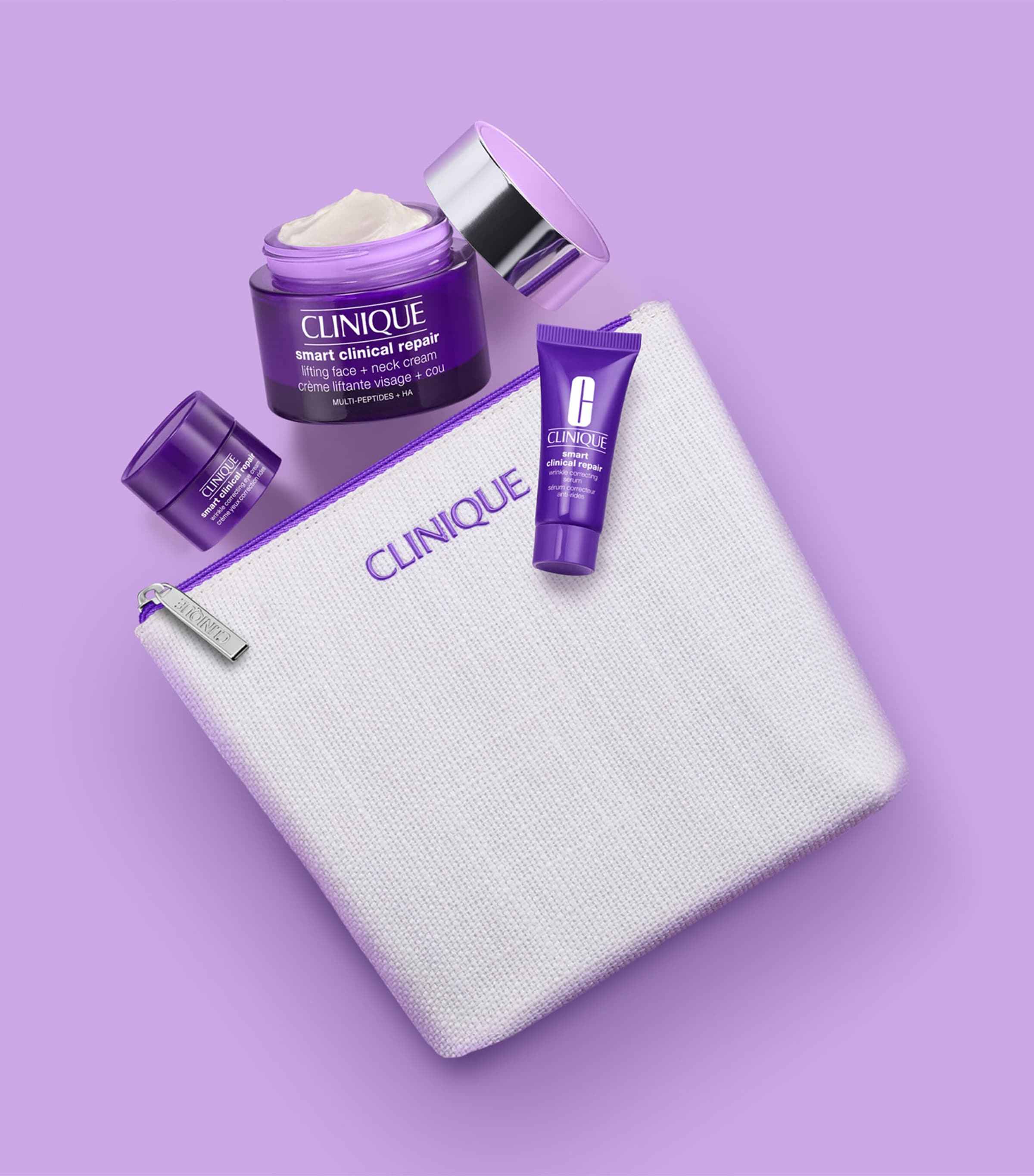 Clinique Smart Clinical Repair: Lift + Smooth Routine Skincare Gift Set Image 2