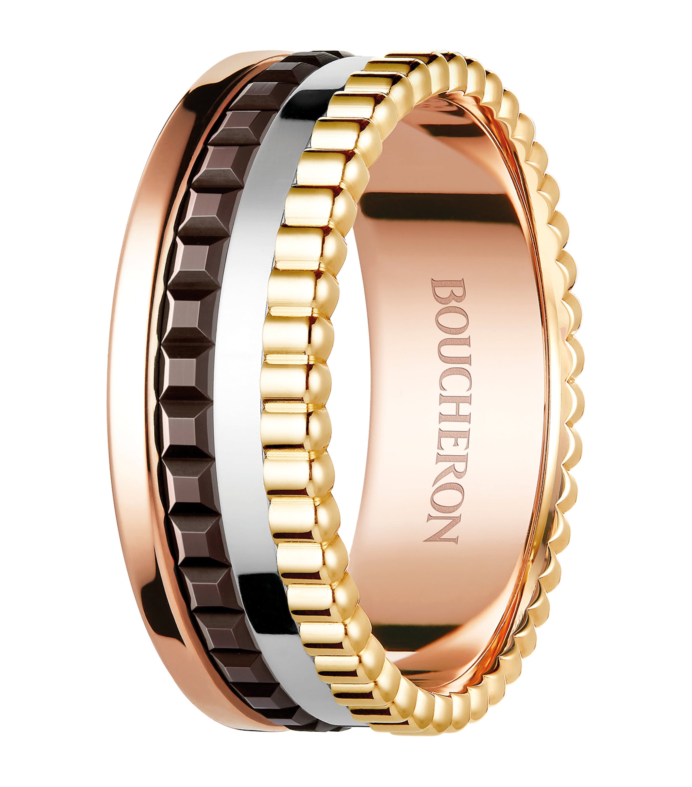 Mixed Gold Quatre Classique Ring NO COLOUR Image 2