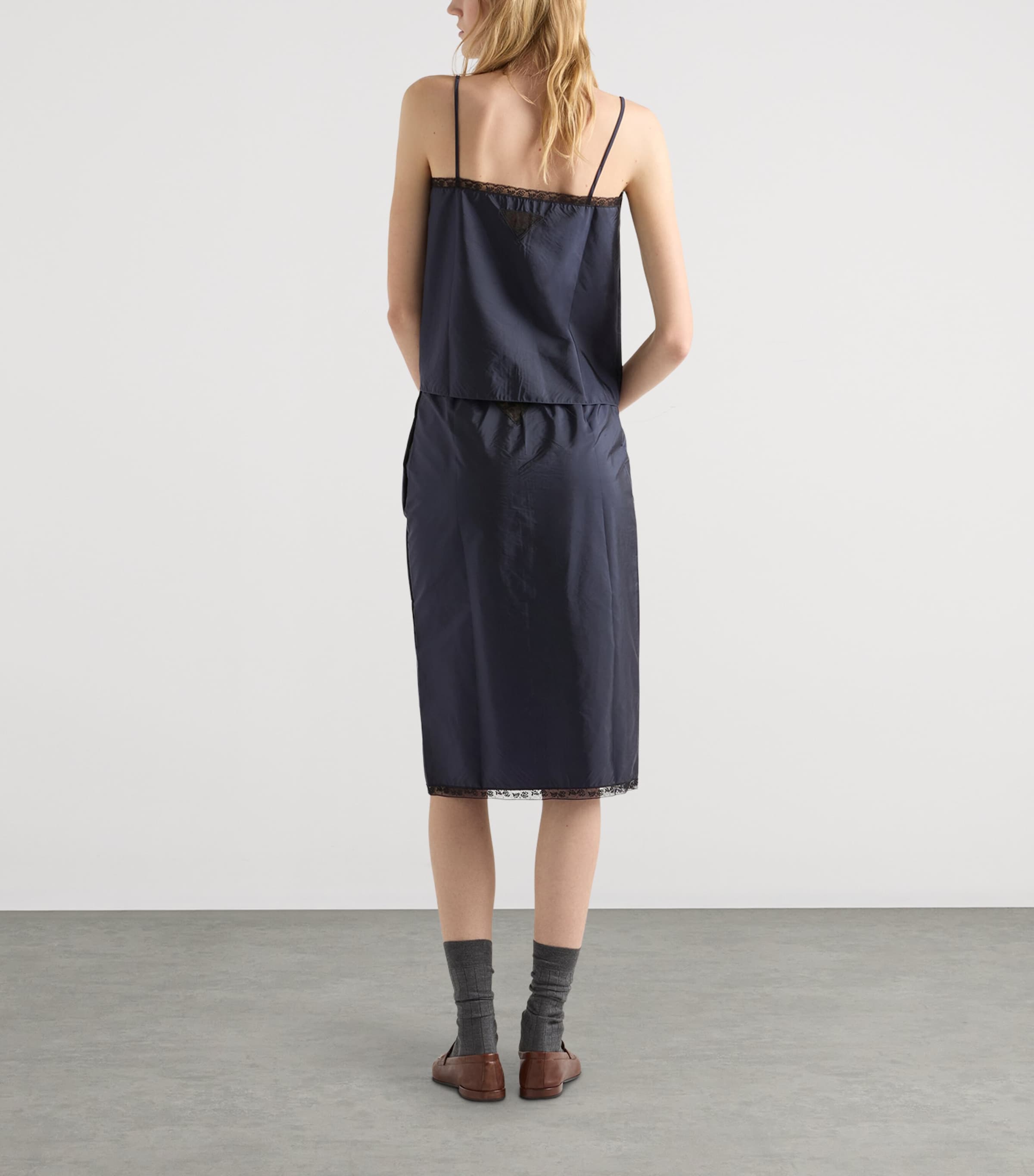 Re-Nylon Pencil Skirt F0V41 Image 5