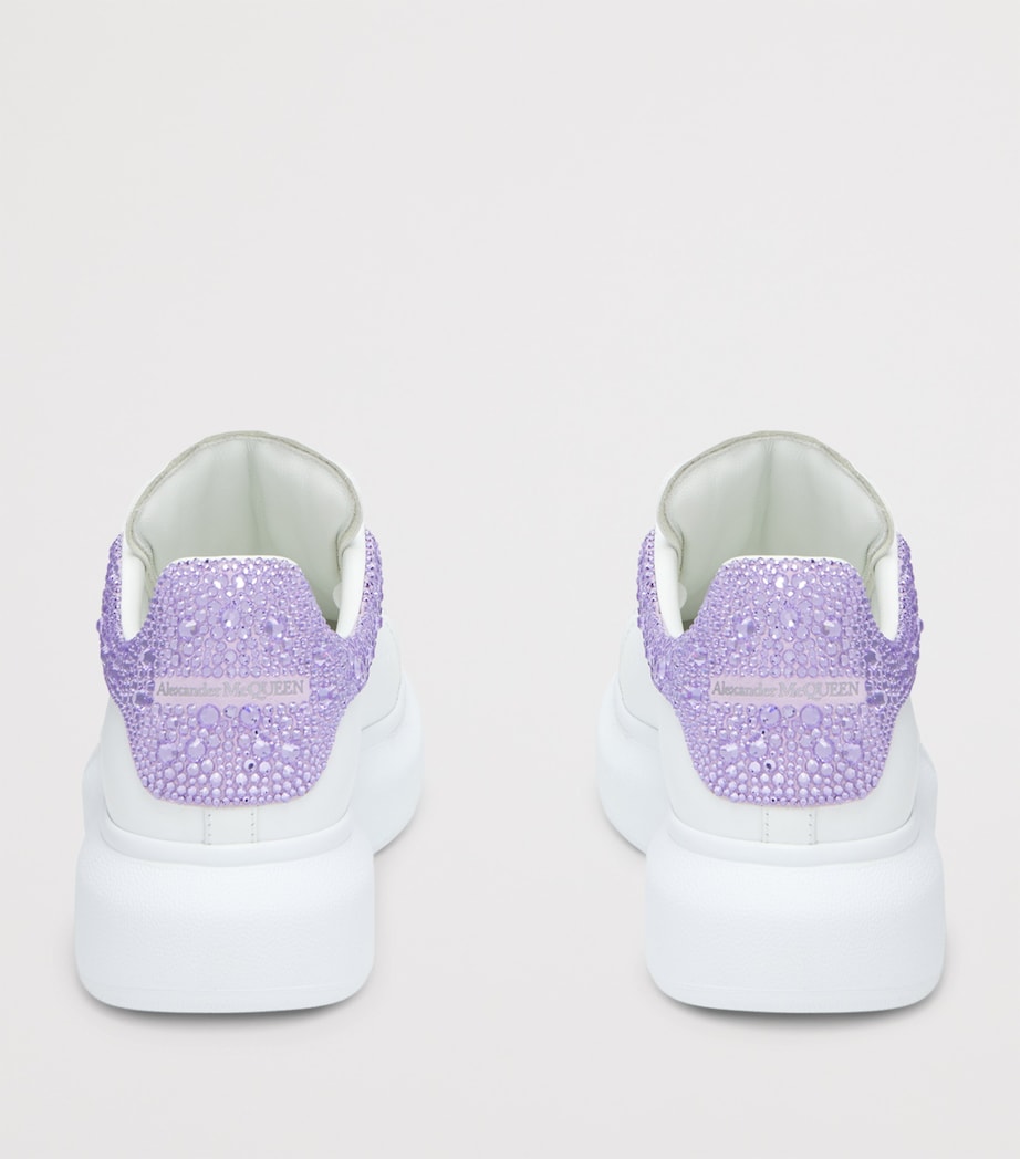 Leather Oversized Sneakers 9117 Image 4